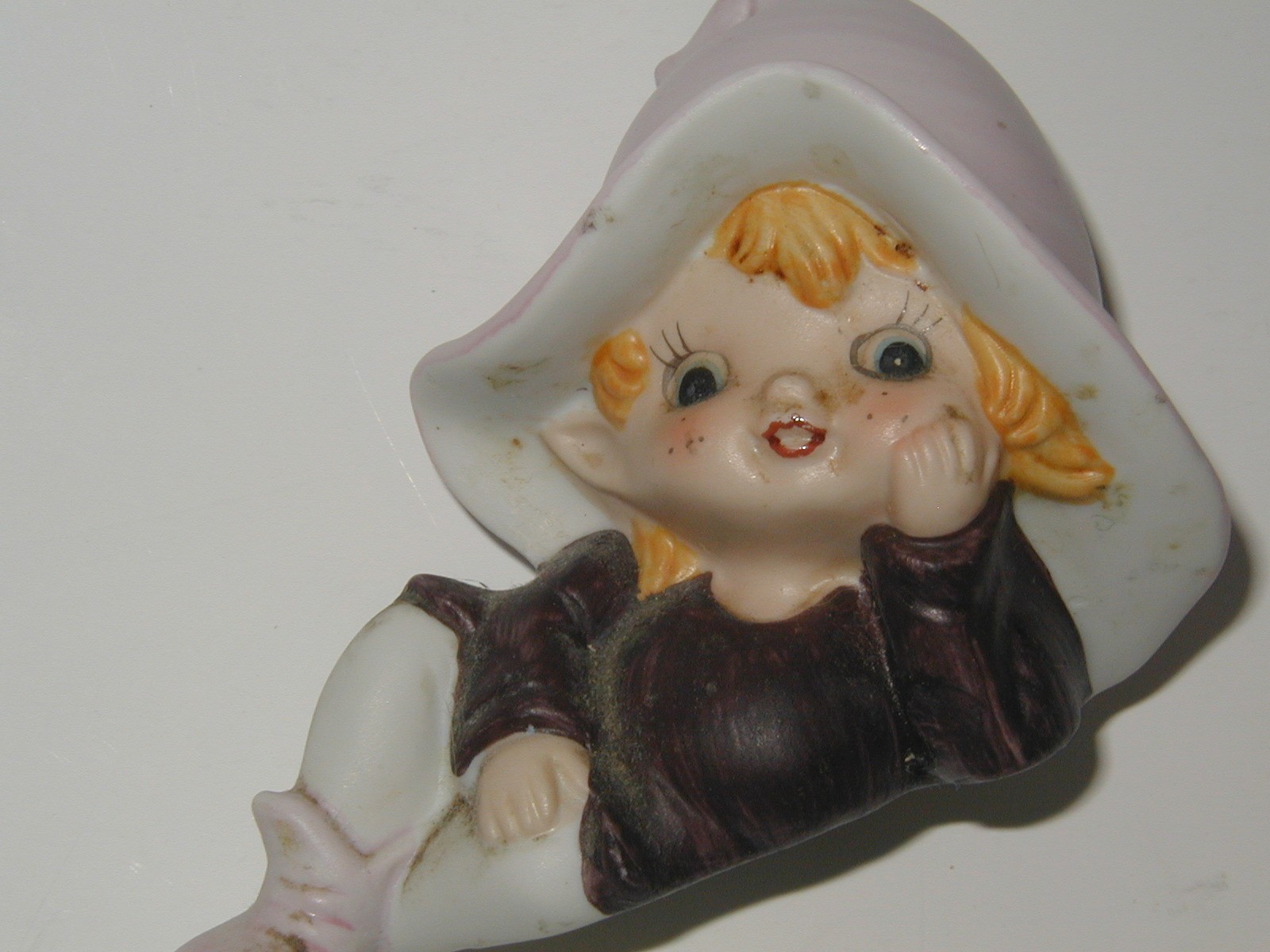 Set of Three Homco Pixie/Elves Figurines