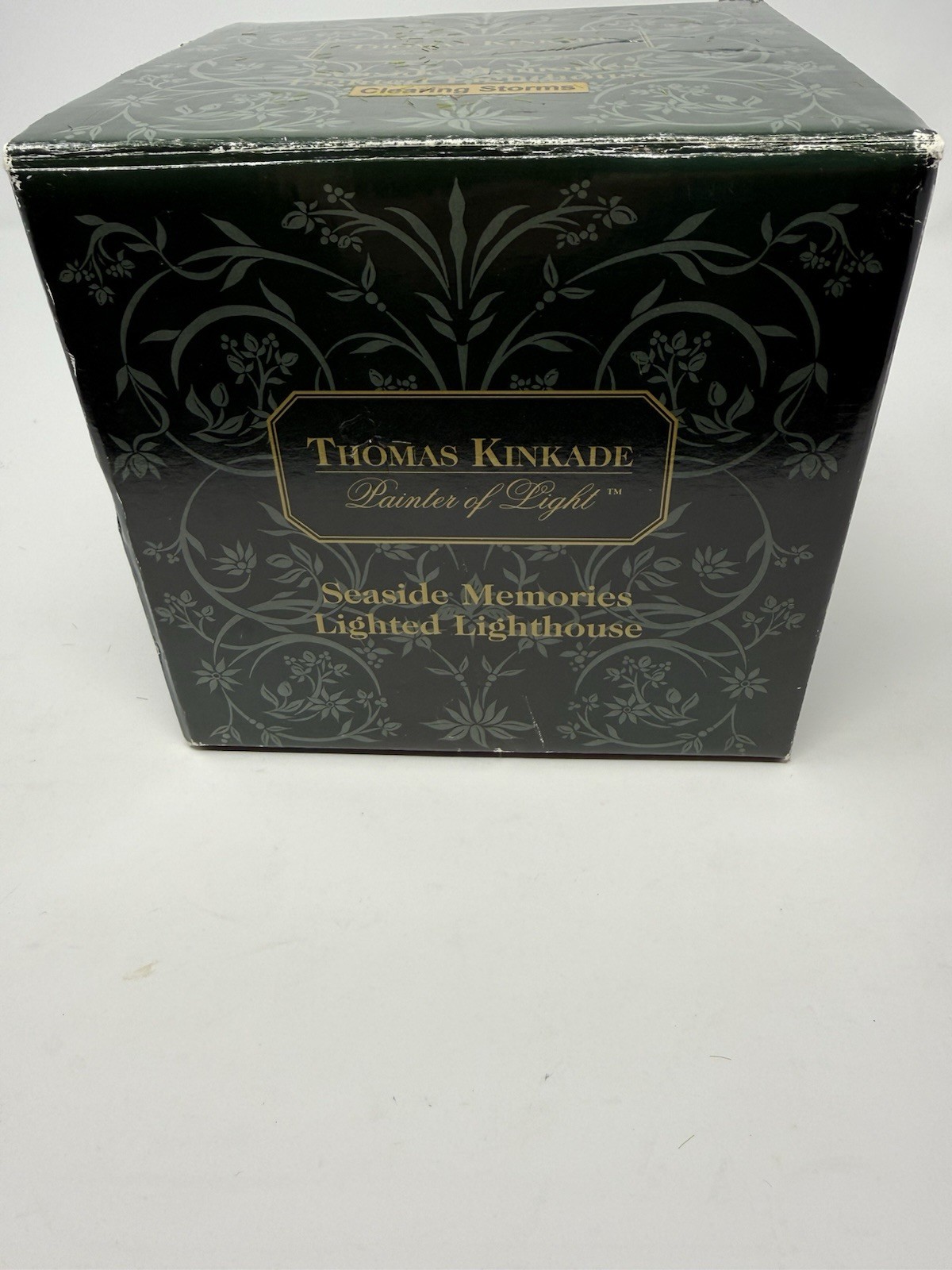 Vintage 1999 Thomas Kinkade Battery Lighted Lighthouse – Clearing Storms