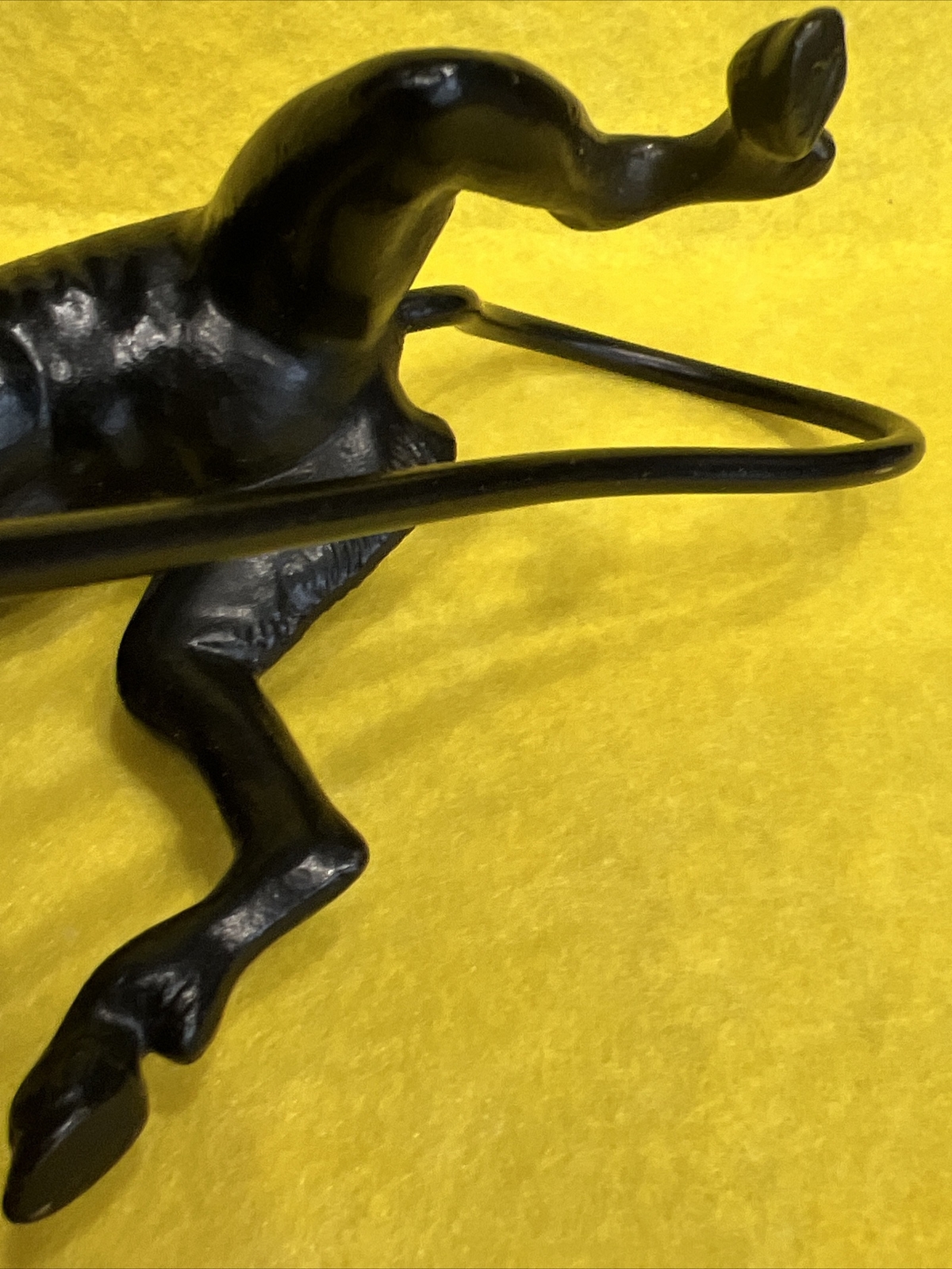 Soviet Russian Kasli Cast Iron Metal Mephistopheles Devil Figurine big