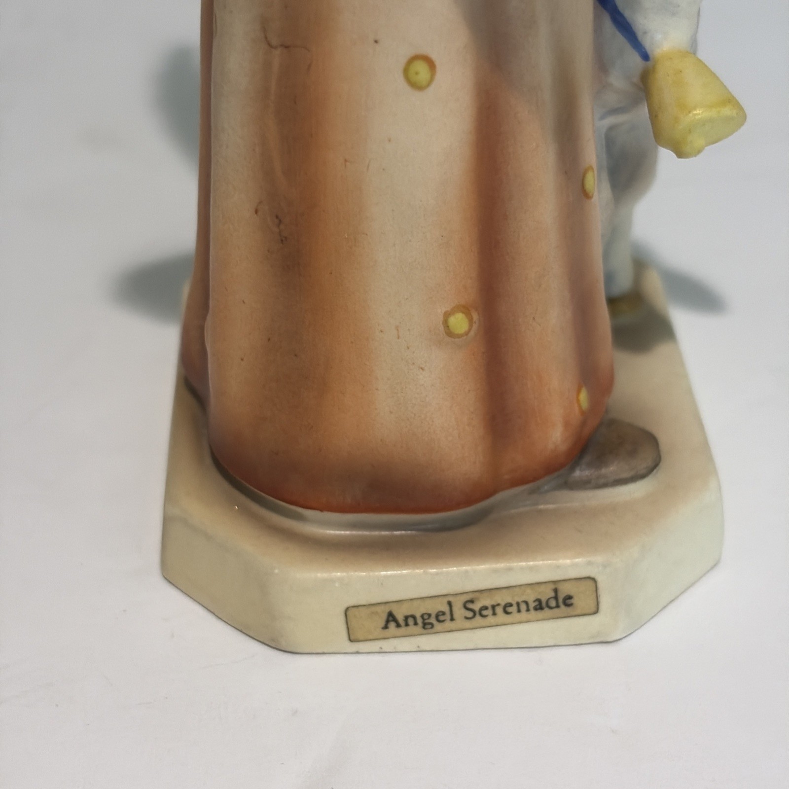 Hummel Angel Serenade with Lamb & Mandolin Figurine #83 West Germany 5 1/2″