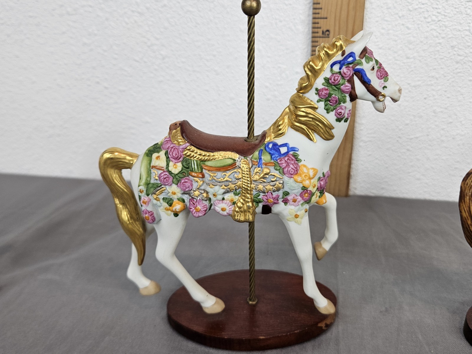 Franklin Mint The Treasury Of Carousel Art – 3 Carousel Horses