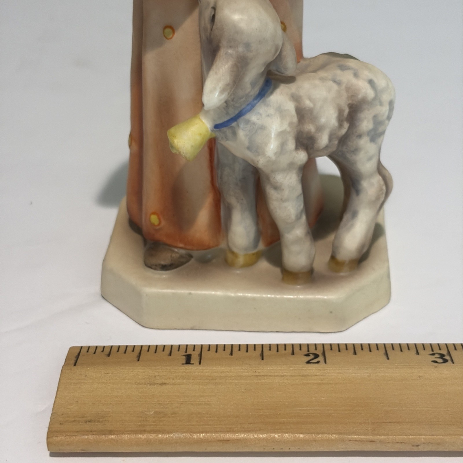 Hummel Angel Serenade with Lamb & Mandolin Figurine #83 West Germany 5 1/2″