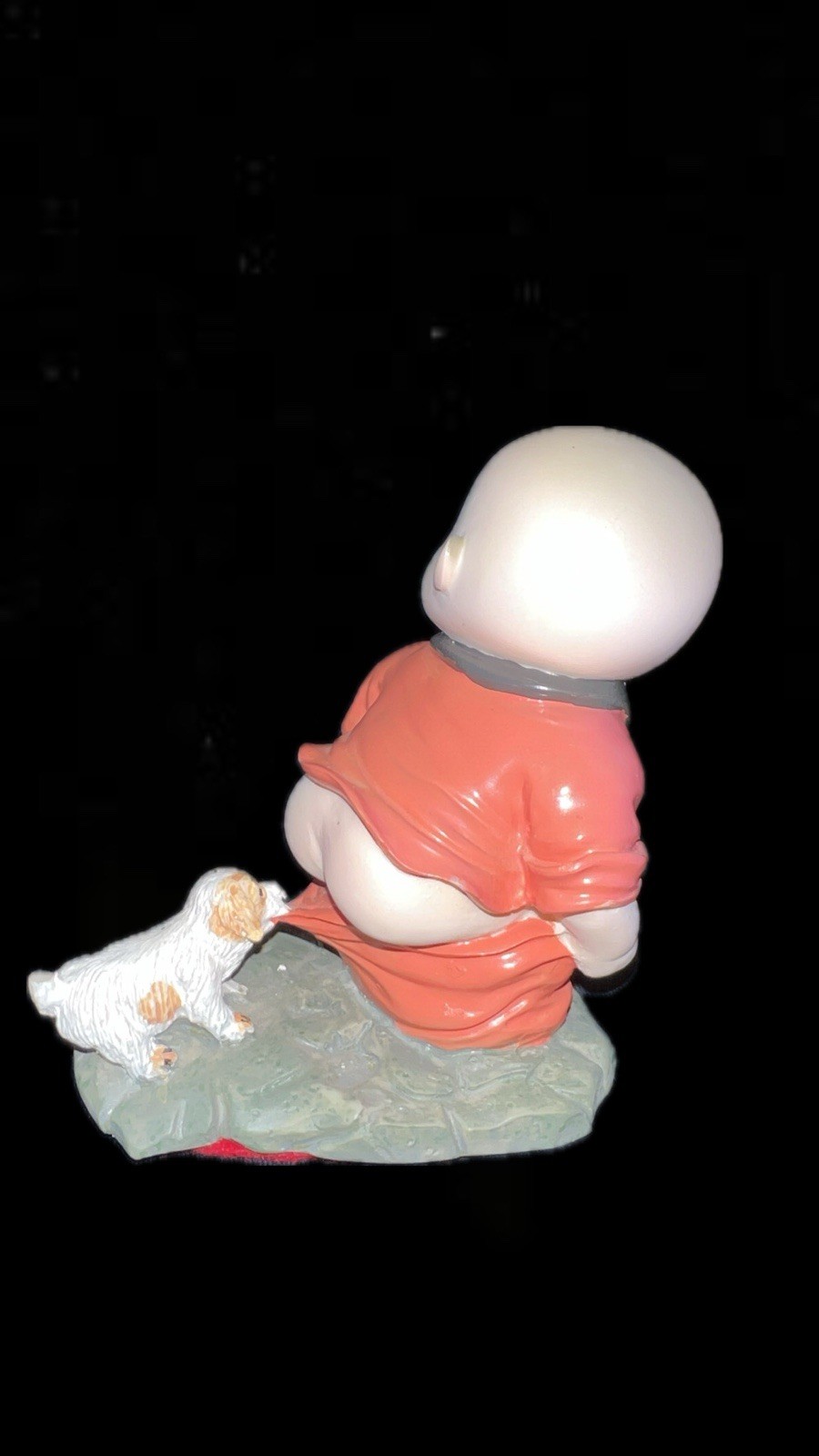 Little Monk Baby Porcelain Figurine – Vintage – Collectible