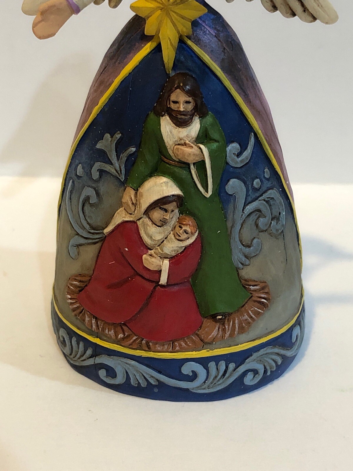 Jim Shore 2008 Heartwood Creek Angel Nativity Scene Ornament #4011913