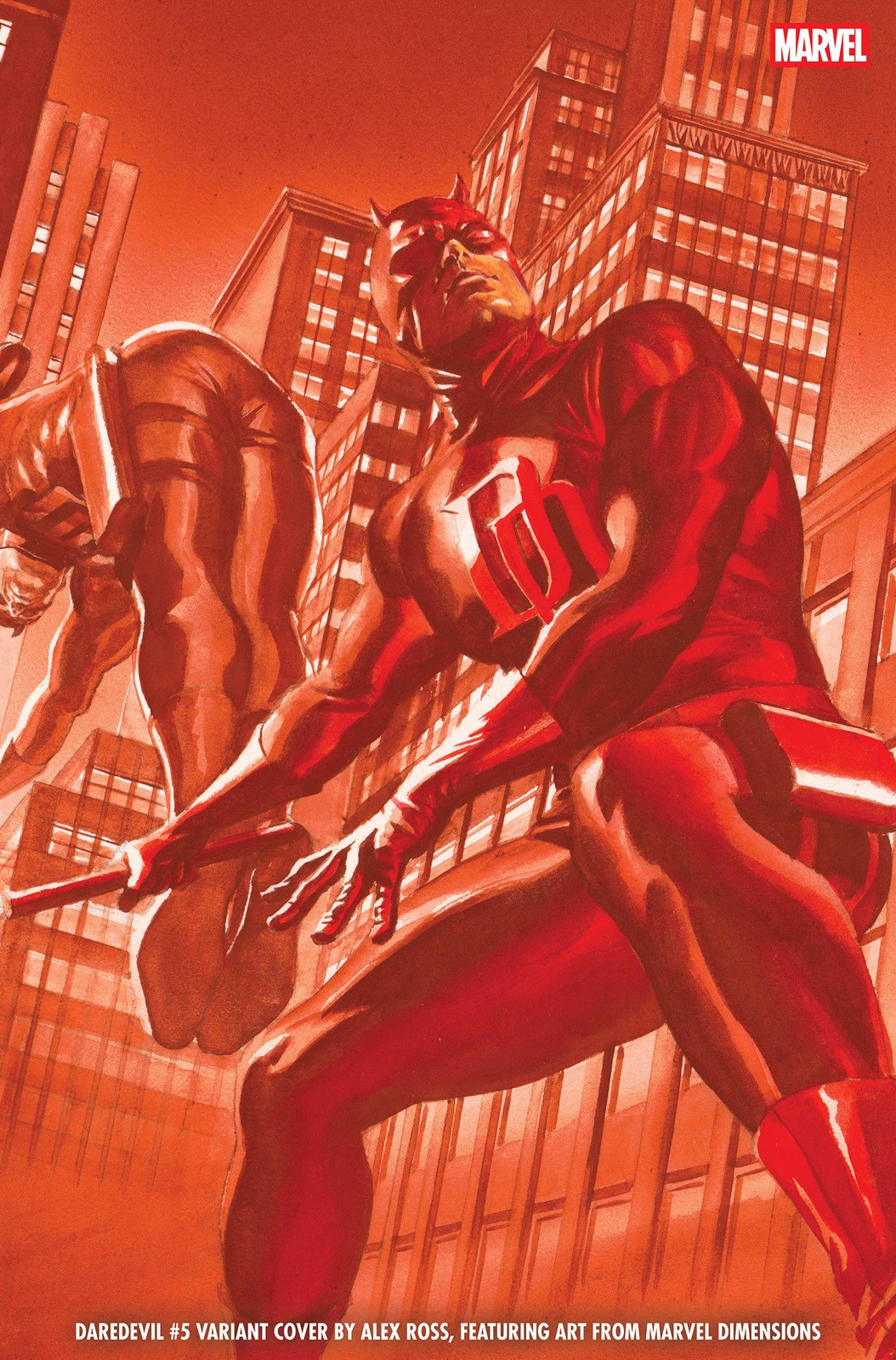 DAREDEVIL #5 ALEX ROSS MARVEL DIMENSIONS VARIANT – PRESALE
