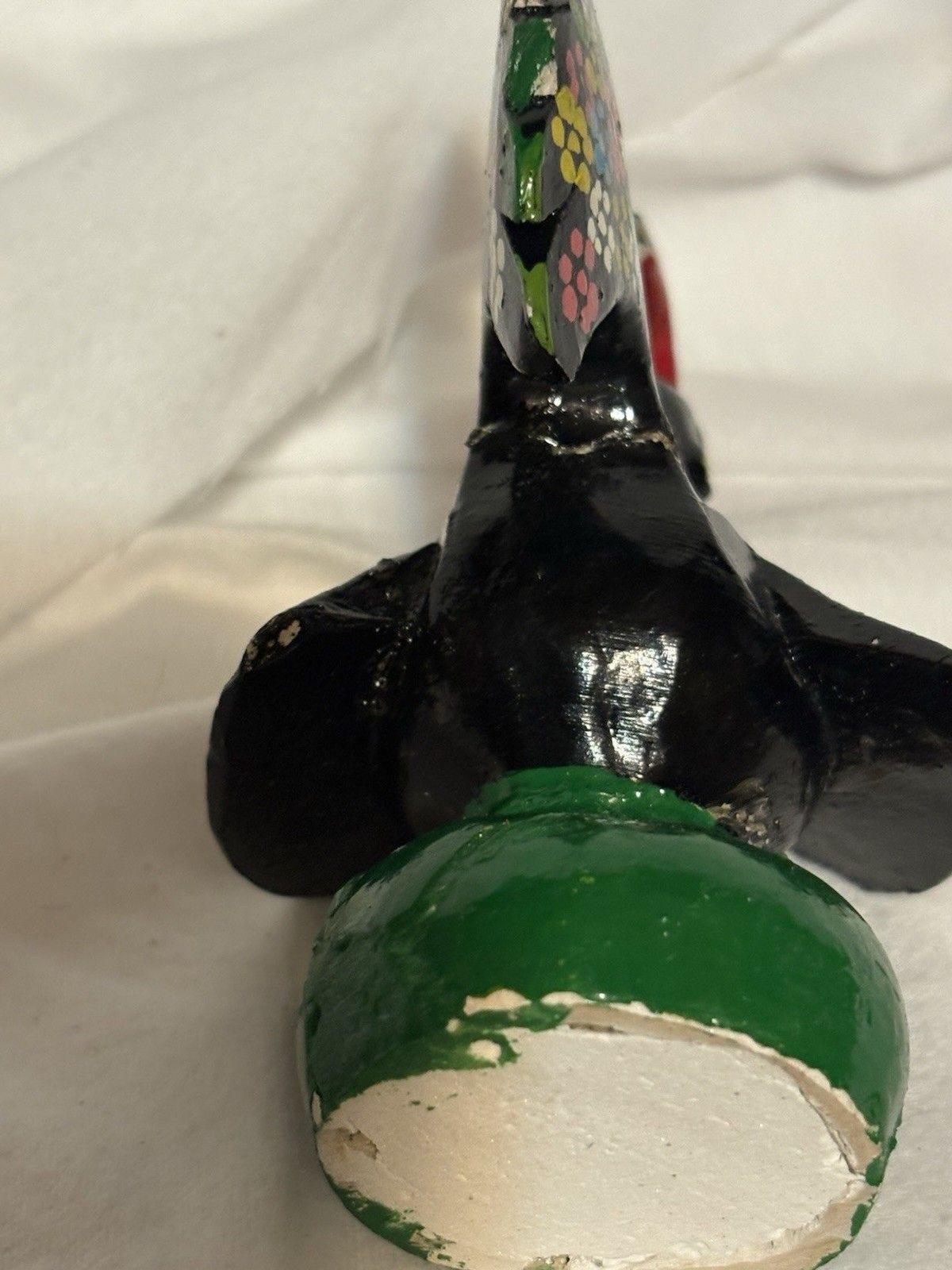 Portuguese Barcelos Rooster Figurine Colorful Statue with Traditional Design