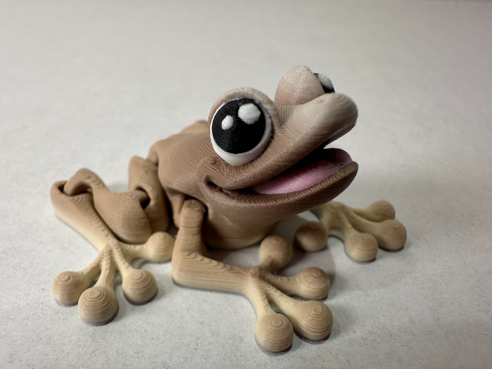 3D Printed Tiny Frog Decorative Figurine Magnets