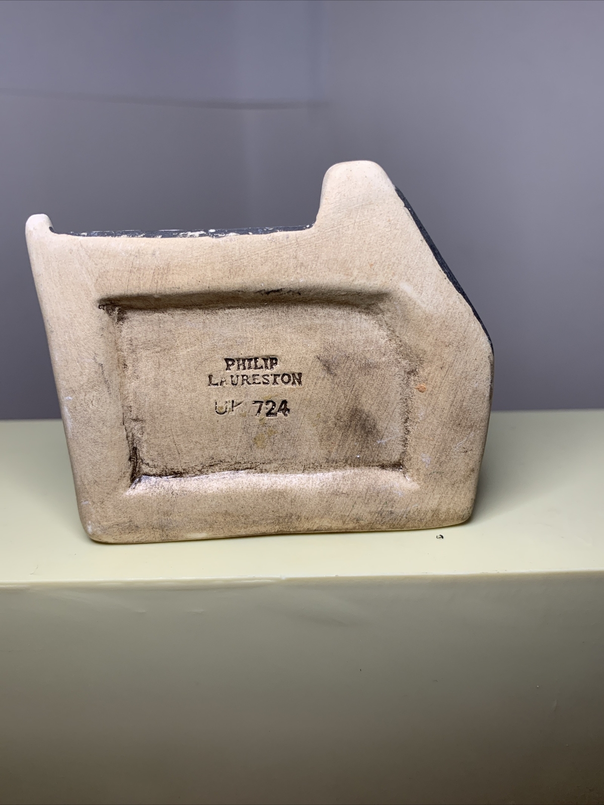 Vintage Philip Laureston Ceramic Miniature 724 GARAGE Cottage