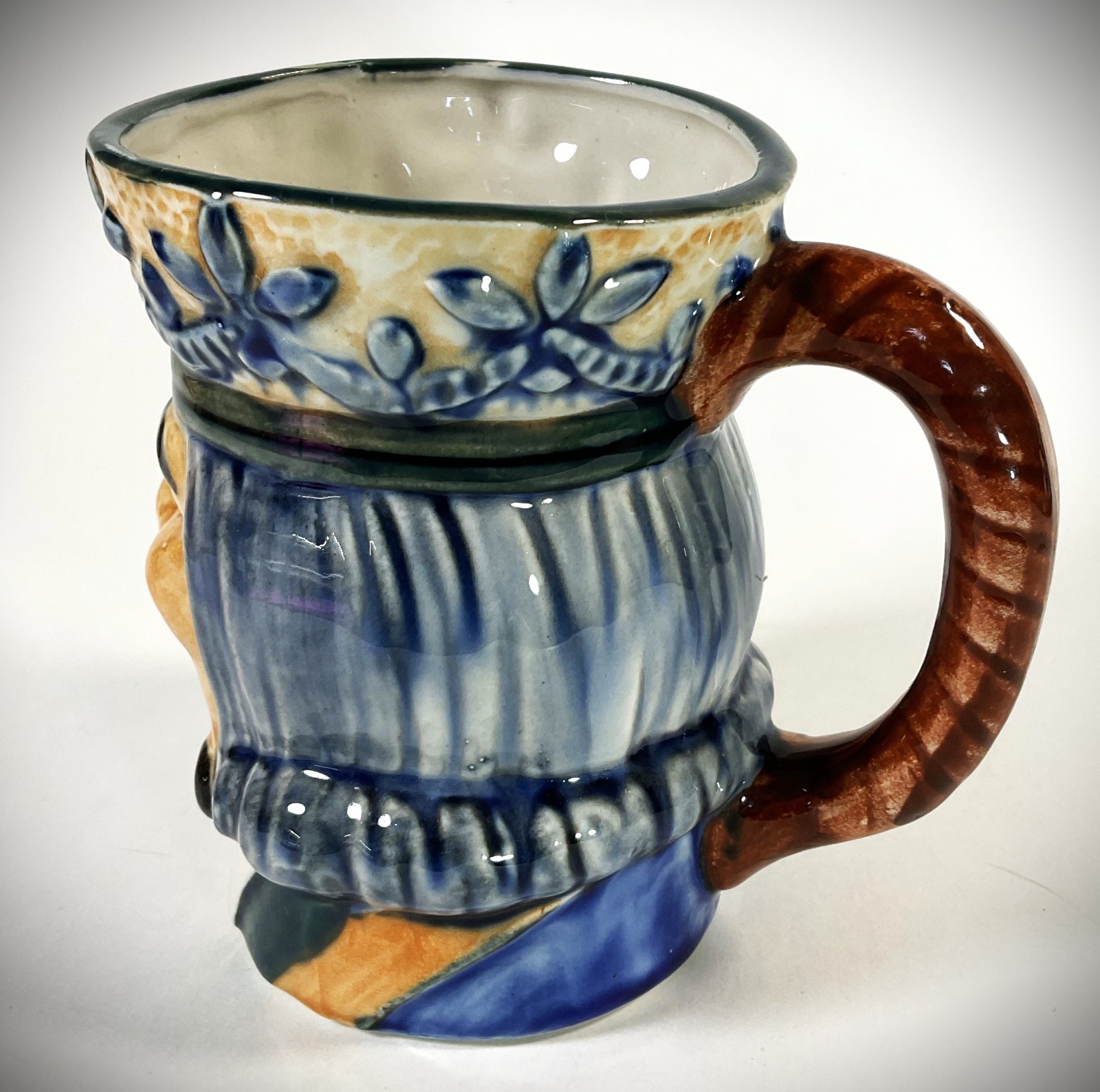 VTG Toby Mug “King of Clubs” Hand-Painted Occupied Japan 4.9″ Tall #2 READ