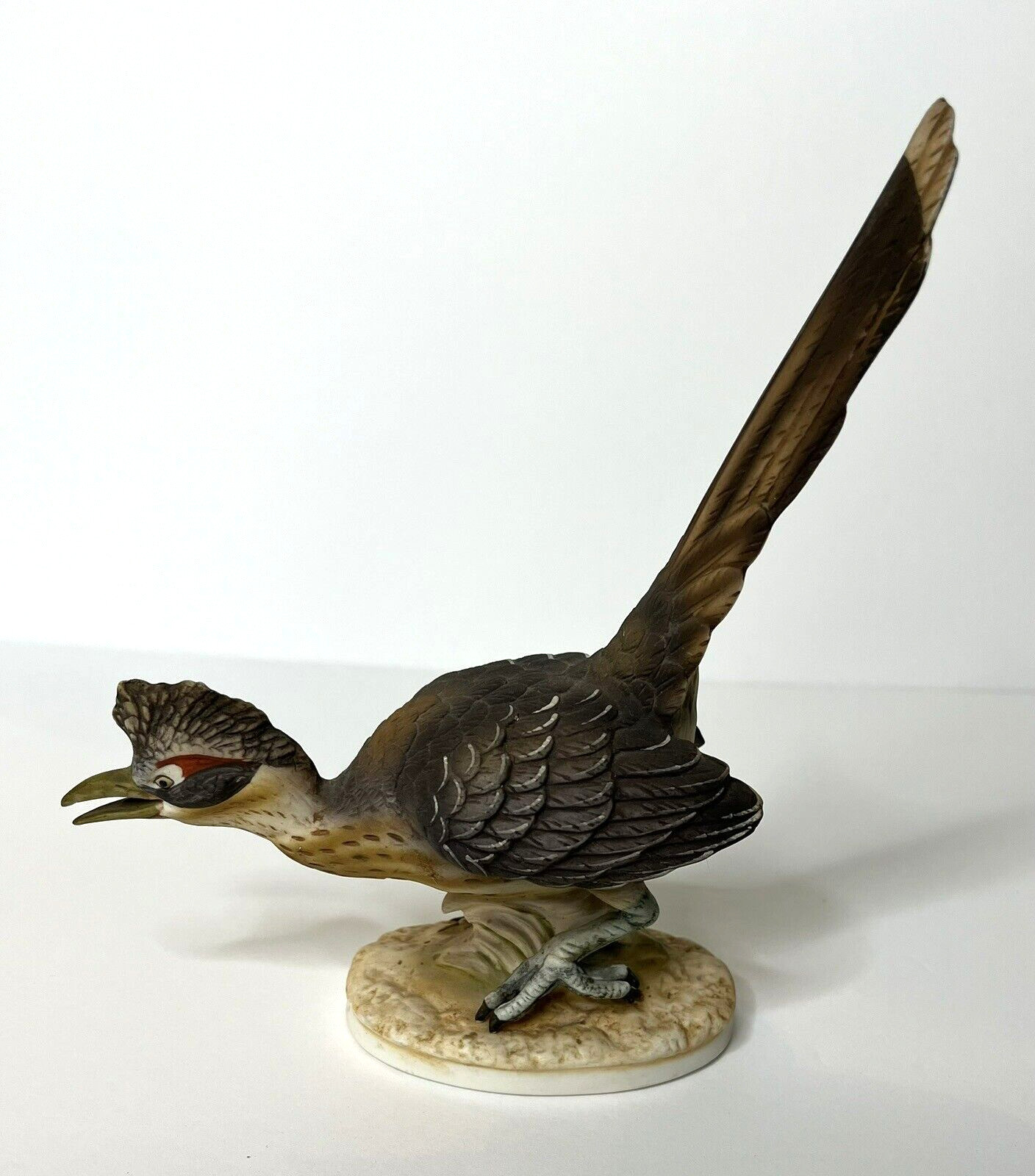 Vtg LEFTON RoadRunner Hand Painted Porcelain Bisque Original Sticker Japan