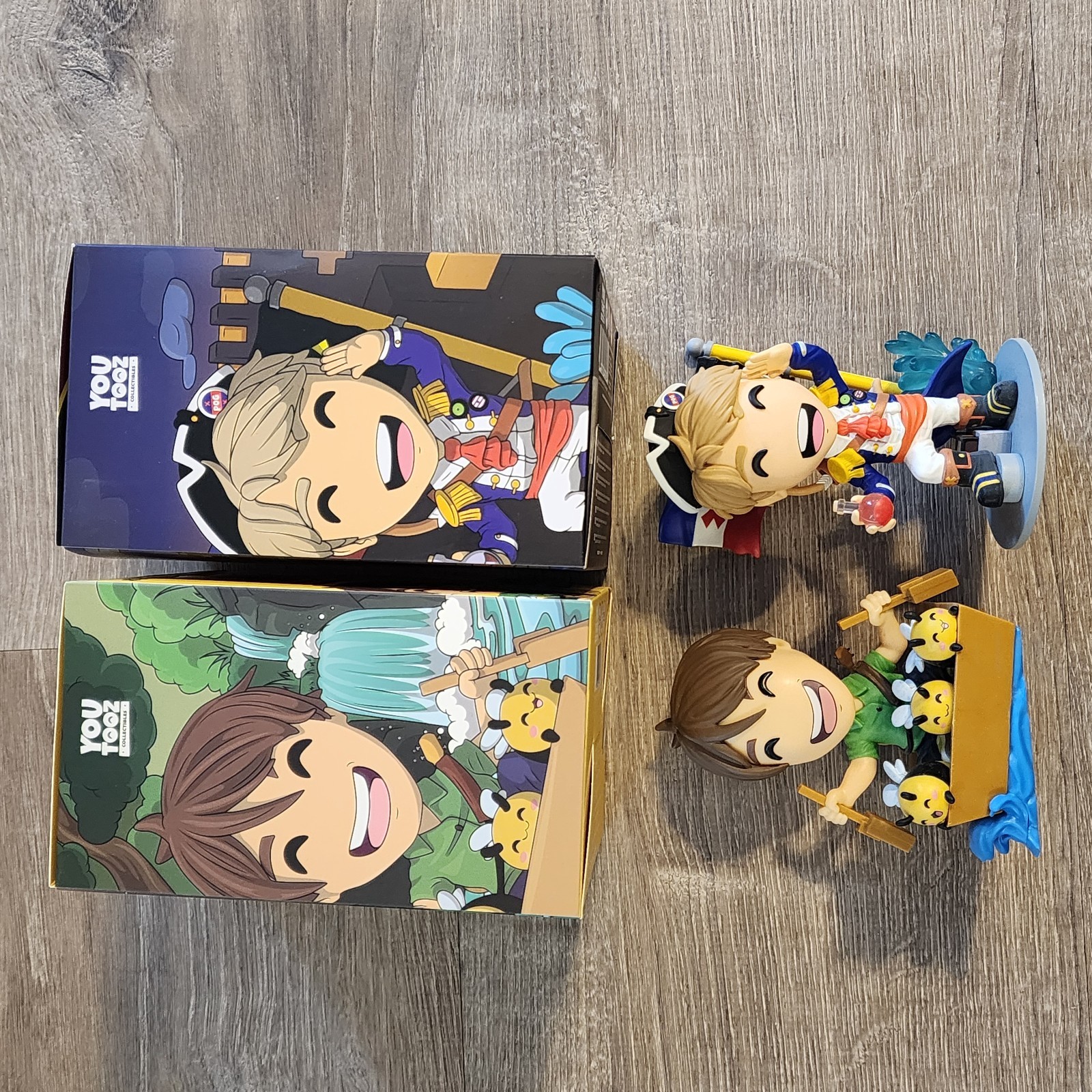 YouTooz Tubbo and L’Manberg Lot Of 2 Vinyl Figure Anime You Toonz