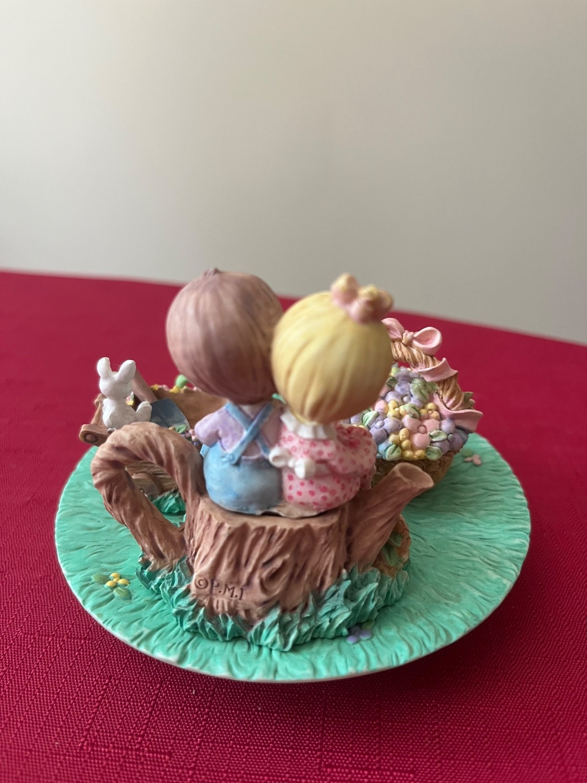 Precious Moments by Enesco – Kids On Stump 312711 Miniature Tea Set 11 Pieces