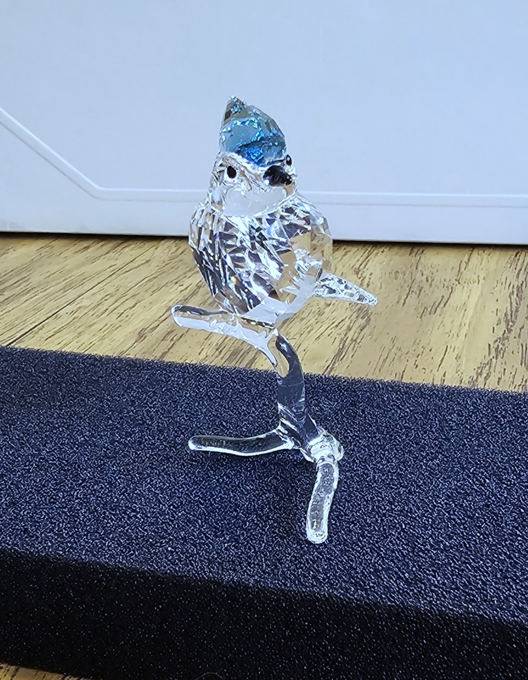 🐦 Swarovski Crystal 2019 Feathered Beauties, Large, Blue Jay Bird Figurine, NIB