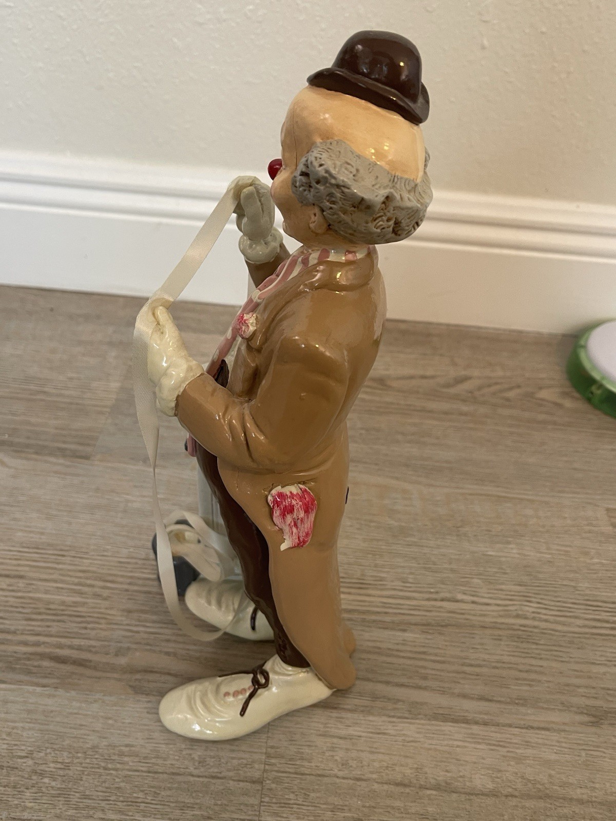 Vintage Judi’s Pastime Clown Figurine, Signed, 1983 From The NY stock Exchange