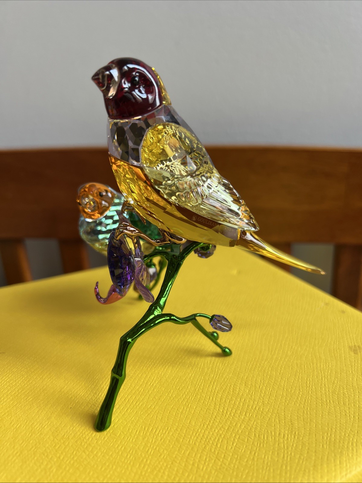 Swarovski 2024 Idyllia Gouldian Finches 5670031 Brand new in box.