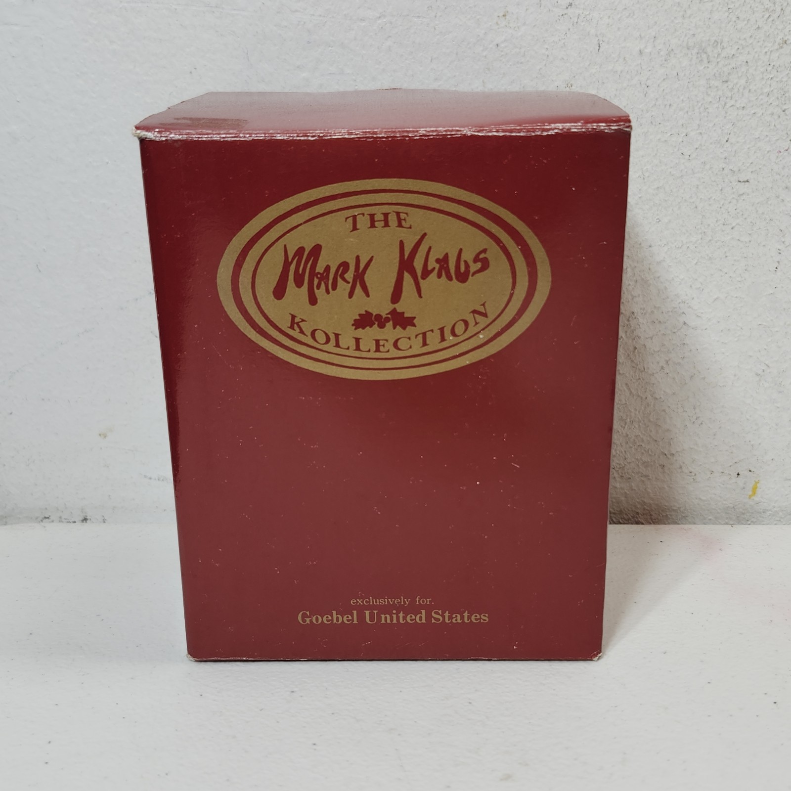 Mark Klaus Bear Train Candy Cane Figure Home Decor With Box #860036