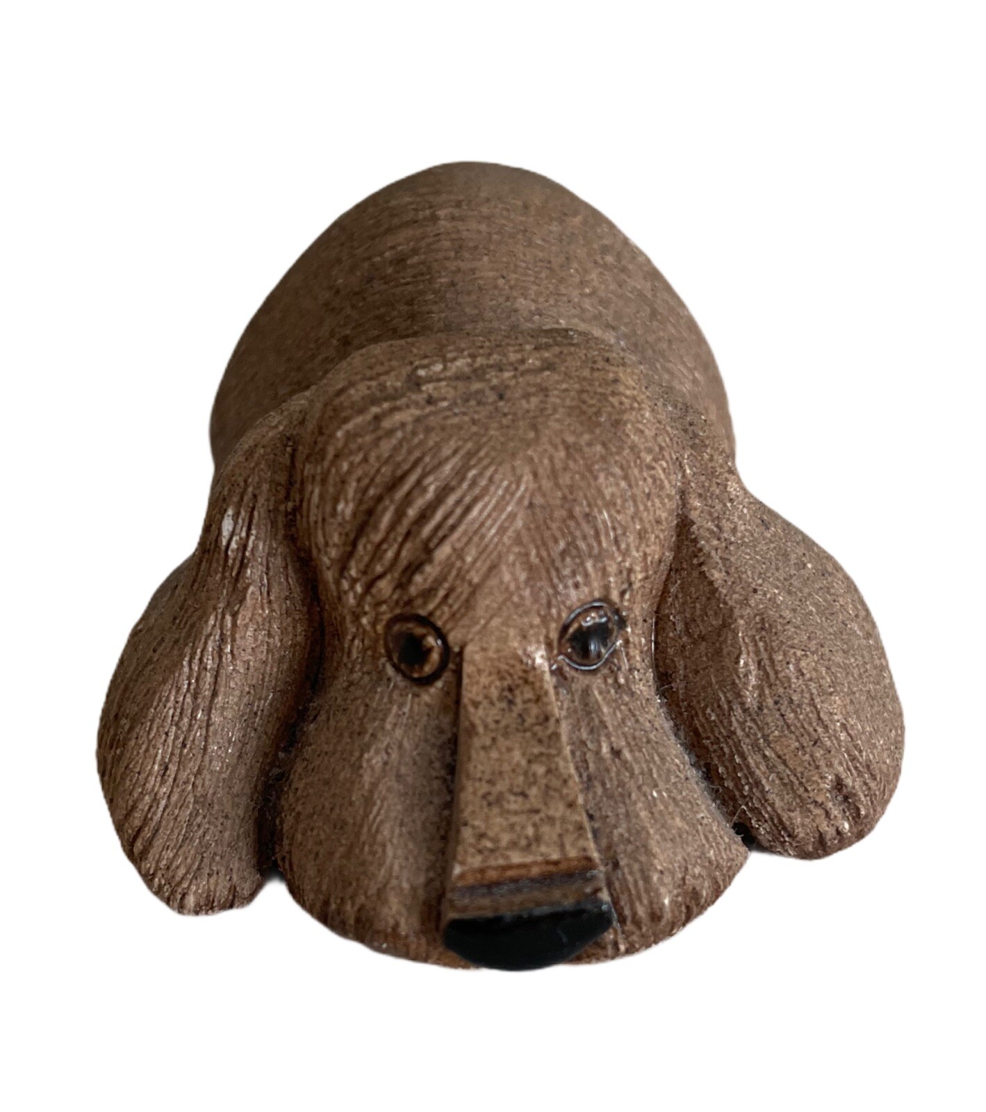 Vintage Artesania Rinconada Handmade In Uruguay Bloodhound #216 Figurine Retired