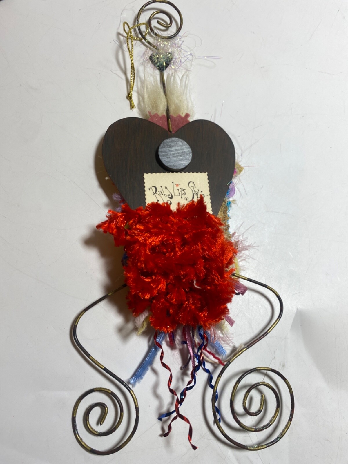 Silvestri Ruby Lips Studio Ornament And Magnet Goddess Of Love Whimsical