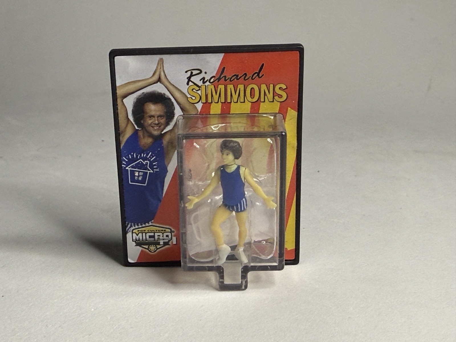 World’s Smallest Pop Culture – Richard Simmons • Micro Figures (In-Box)(NO card)