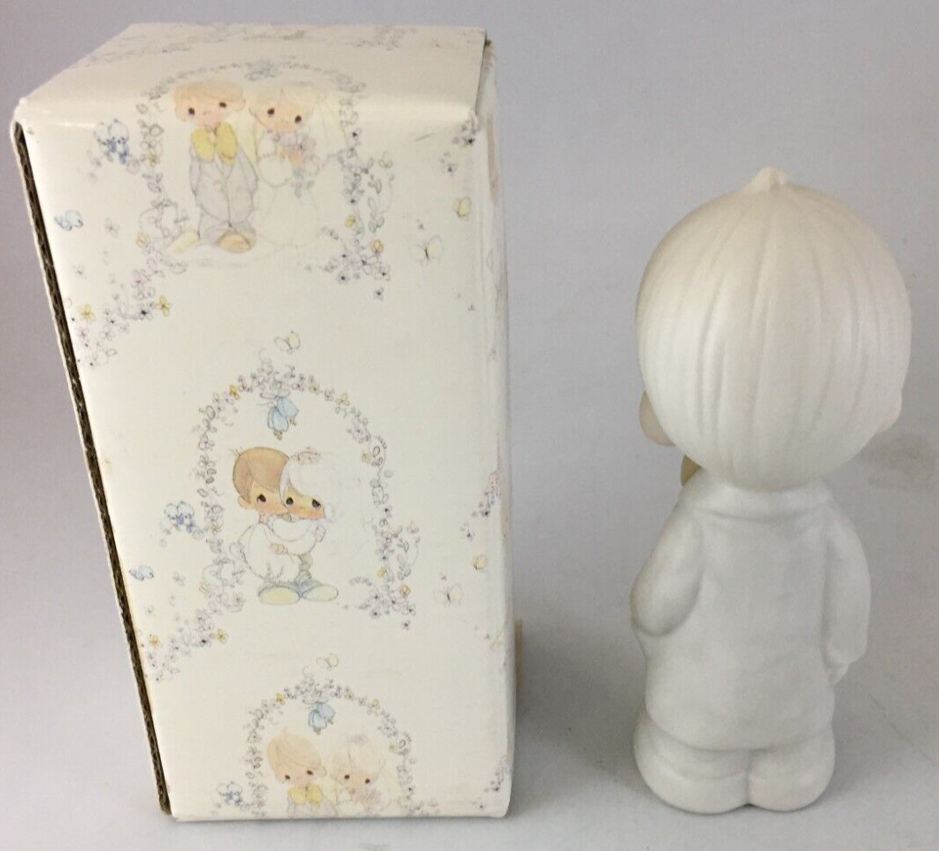 1991 Precious Moments FIGURINE, Best Man, Vessel, E-2836, NEW