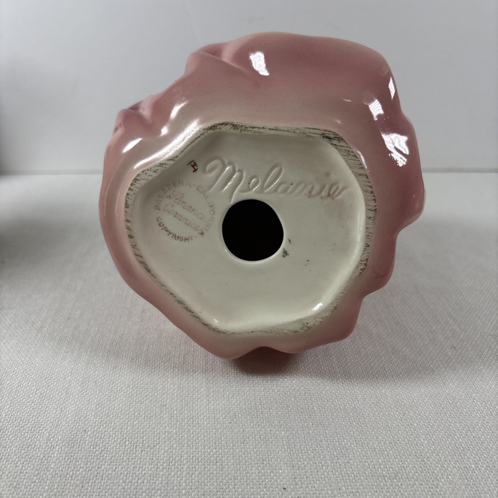 Vintage Florence Ceramics Melanie Figurine 8″ Girl