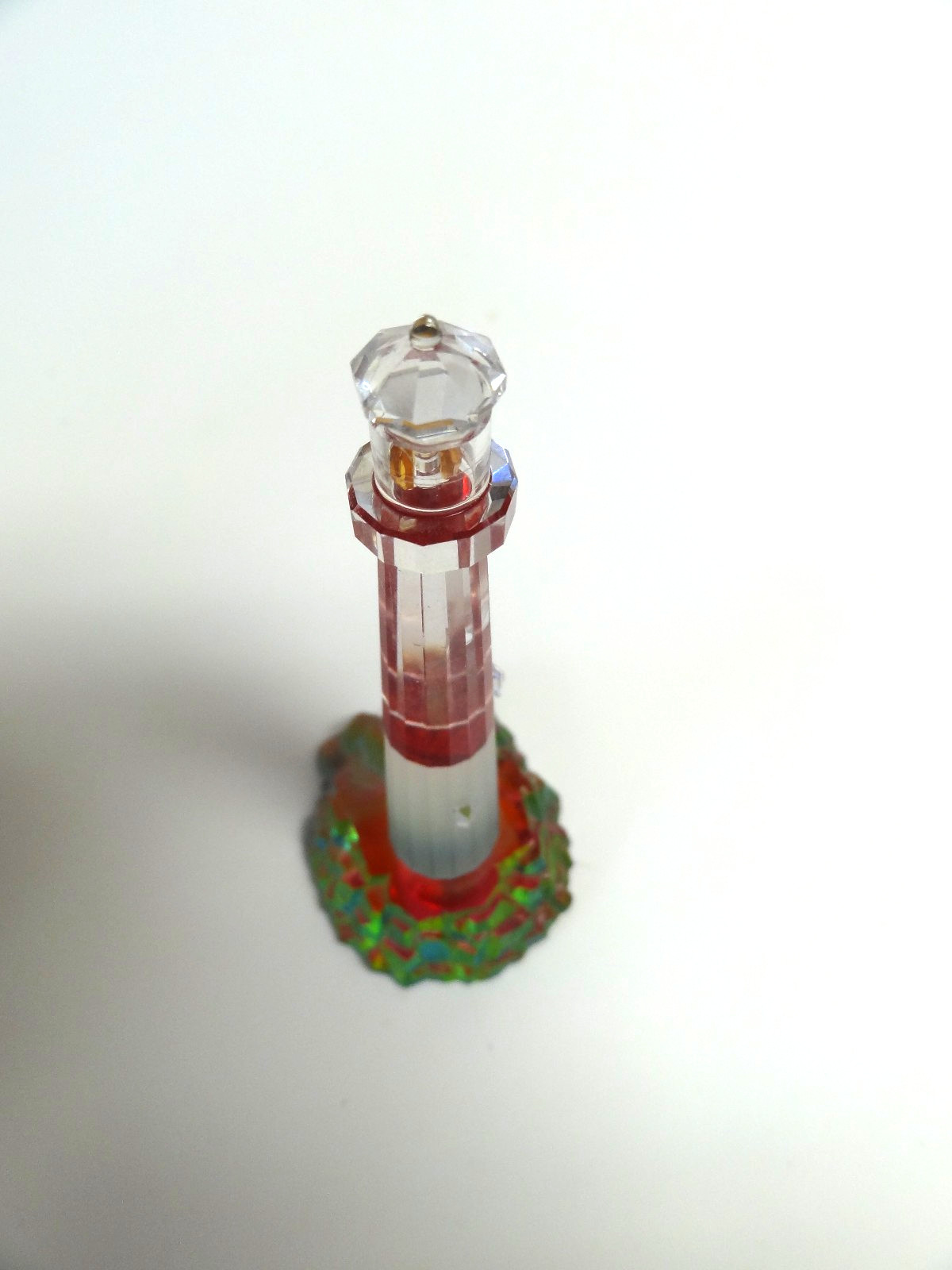Crystal World Multicolored Crystal “Bernegat Lighthouse” Long Beach Island