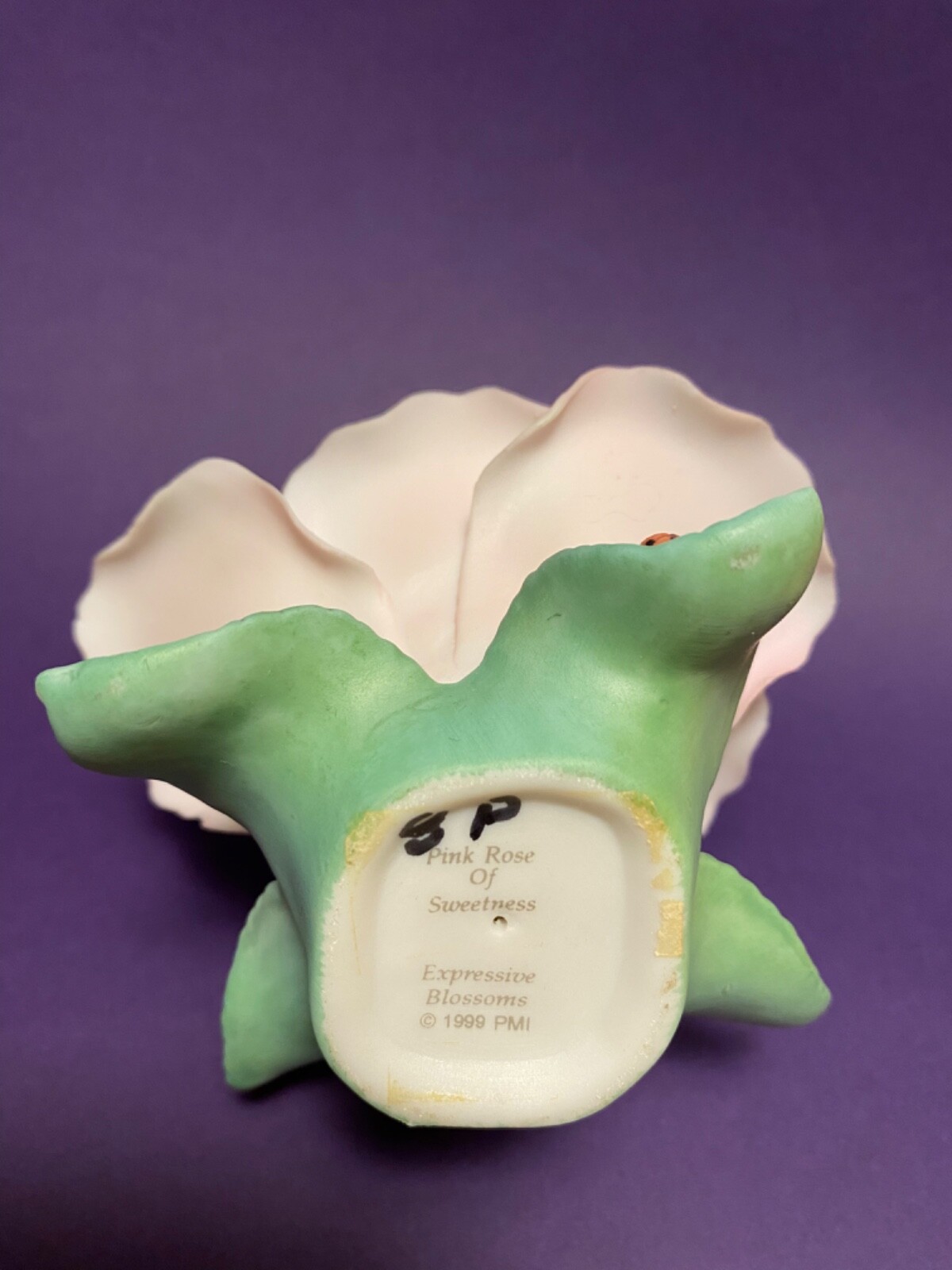 Precious Girl in Flower “PINK ROSE OF SWEETNESS” Porcelain Expressive Blossom 🌸
