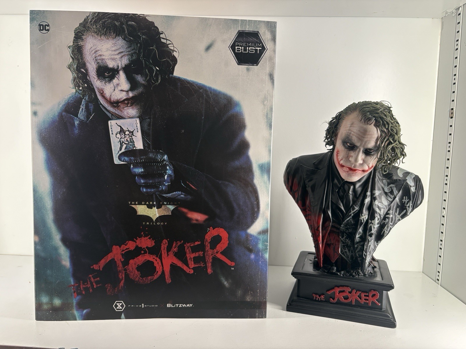 Prime 1 Studio & Blitzway JOKER Limited Heath Ledger Bust – New #1573 of 3800