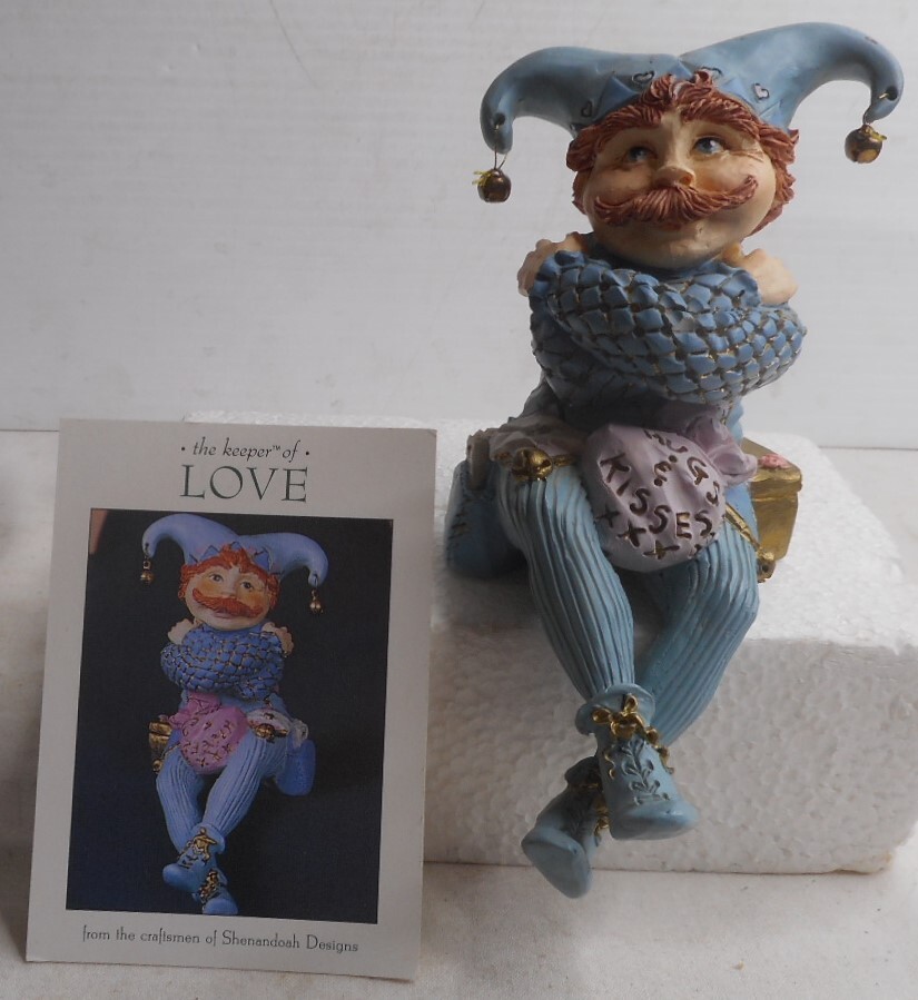 Shenandoah Designs Shelf Sitter KEEPER OF LOVE 5″ Tall x 2.5″ Wide from Virginia