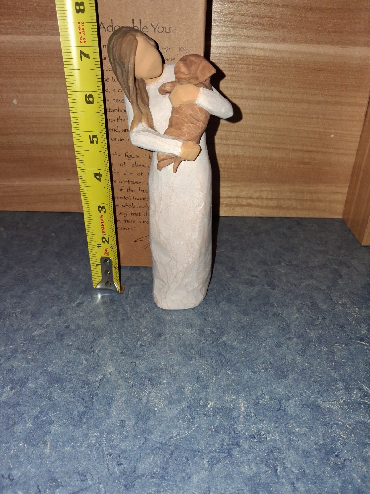 Willow Tree Adorable You (Golden Dog) Sculpted Hand-Painted Figurine #28039-New!