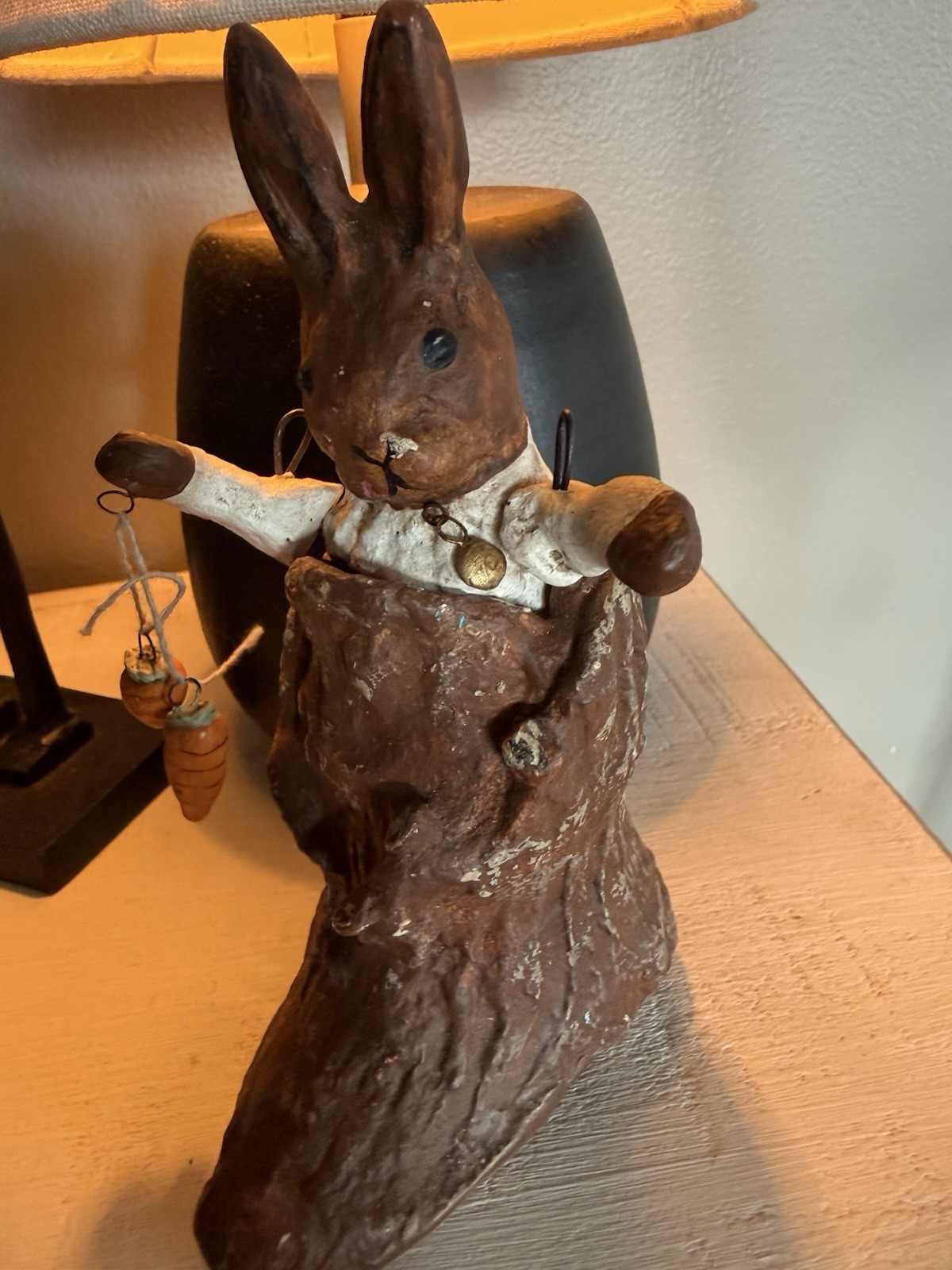 debbee thibault 2007 Retired Rare 27/300 Bunny In Boot