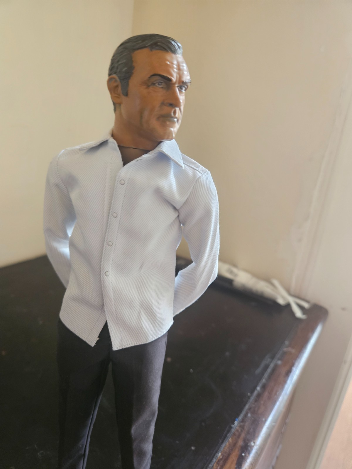 12 inch Diamonds are forever Bond 007 custom/ hand painted figure