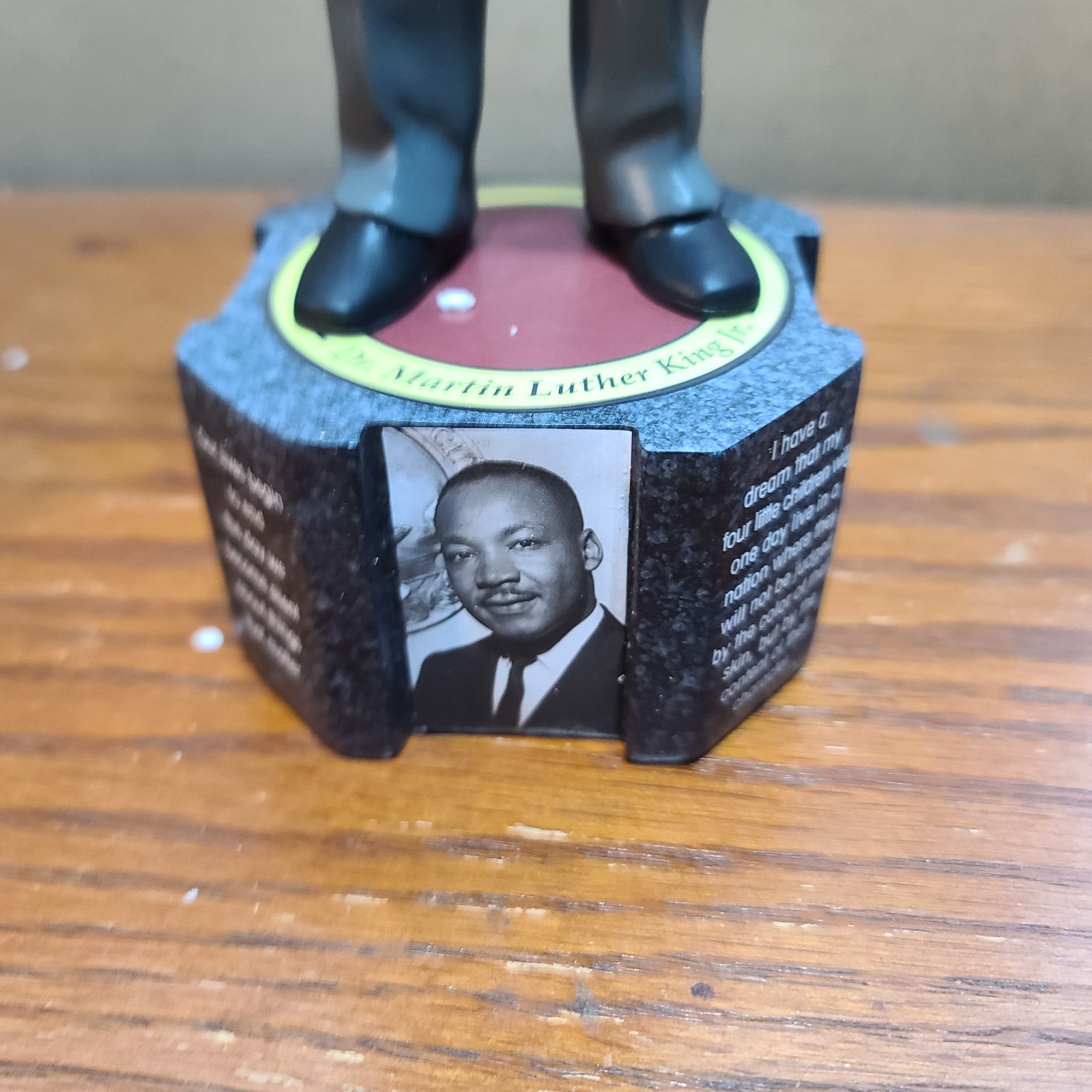 Martin Luther King Jr. sculpture designed by artist Keith Mallett. New In Box