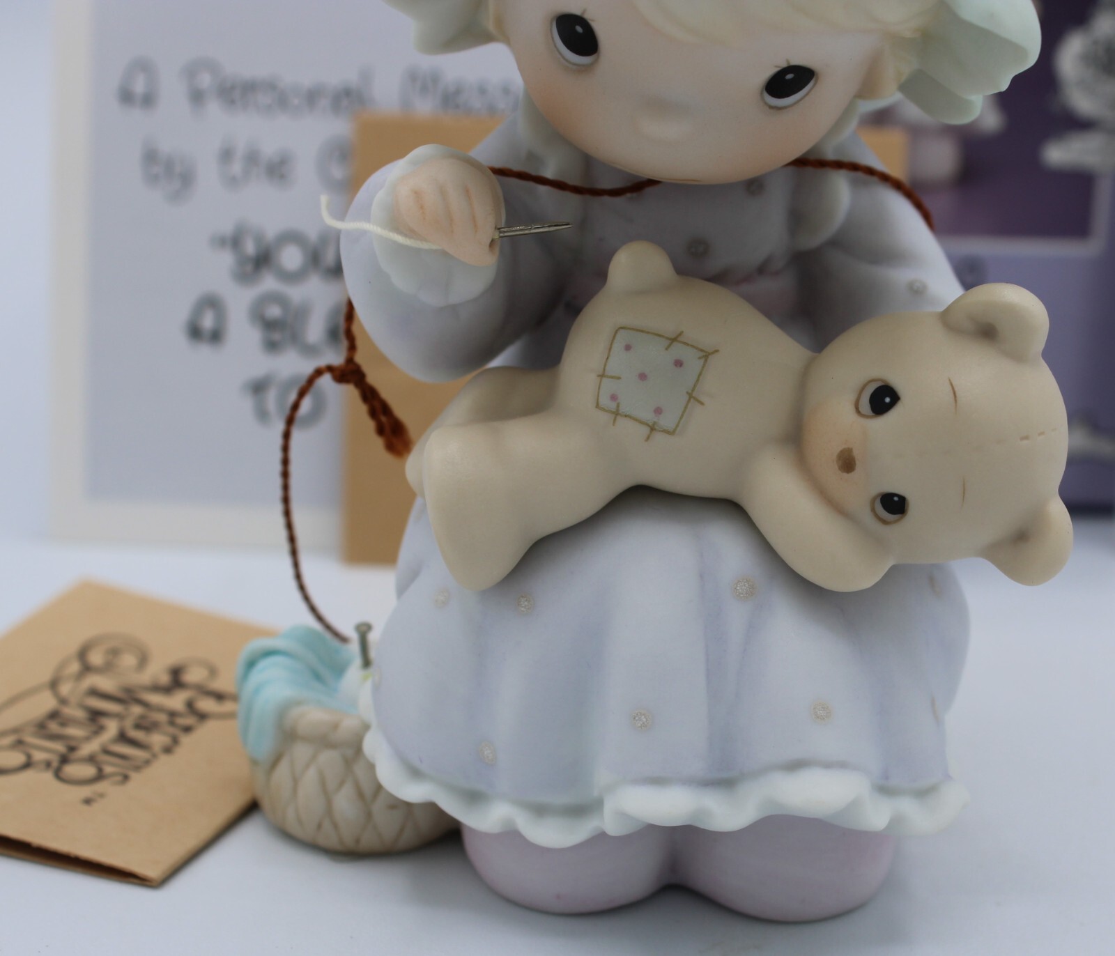 Precious Moments NIB “You Are A Blessing To Me” Figurine ~ 1990 #PM902
