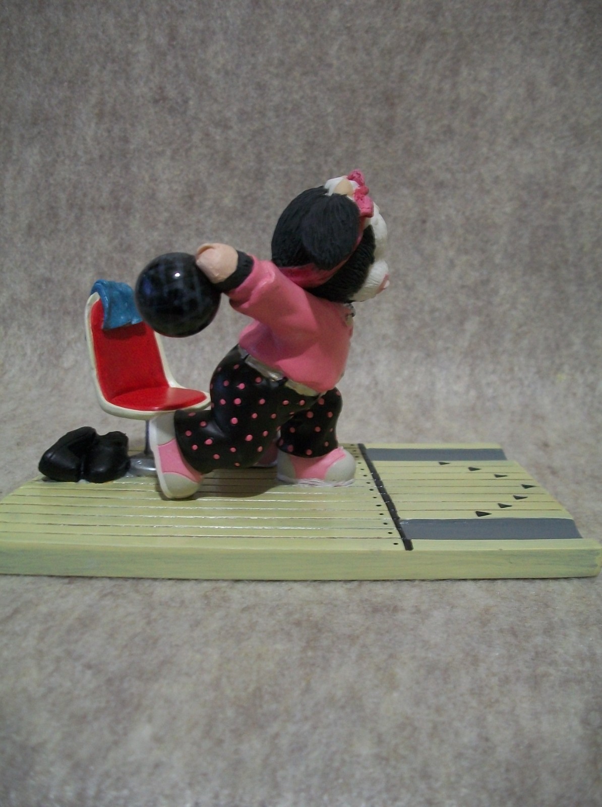 Give Me a Strike! – Bowling – Mary Moo Moo Cow Figurine
