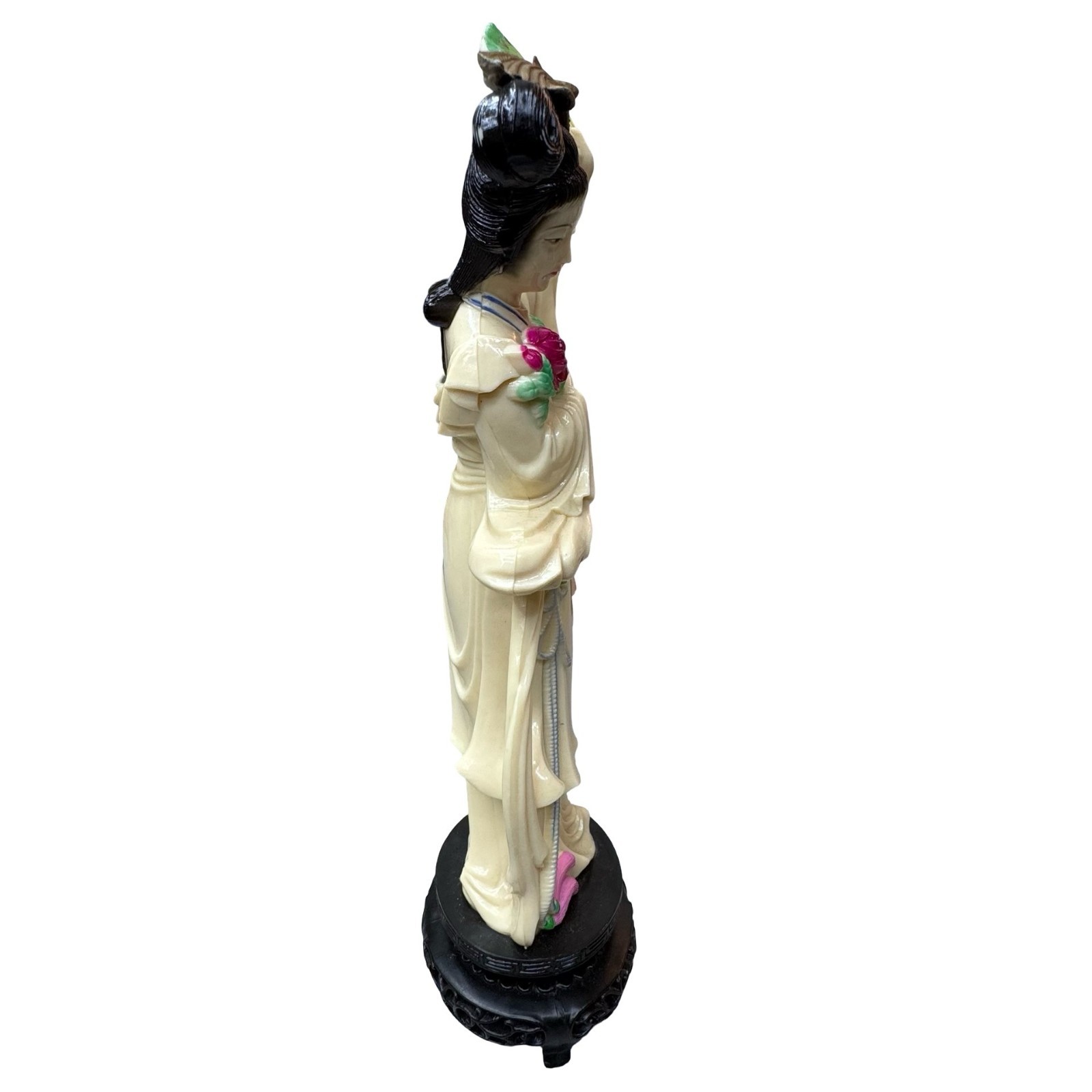 VTG Vita Hong Kong Geisha Woman Asian Girl Figurine Statue Celluloid Painted 11″