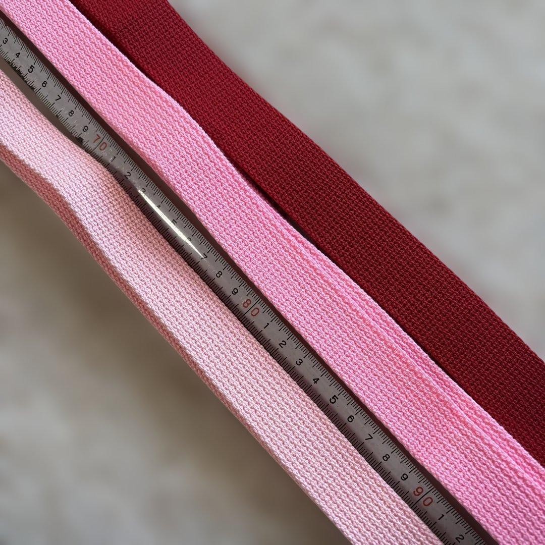 3 Craft Bands for Handicrafts Bulk Pink & Red 160cm250cm Length