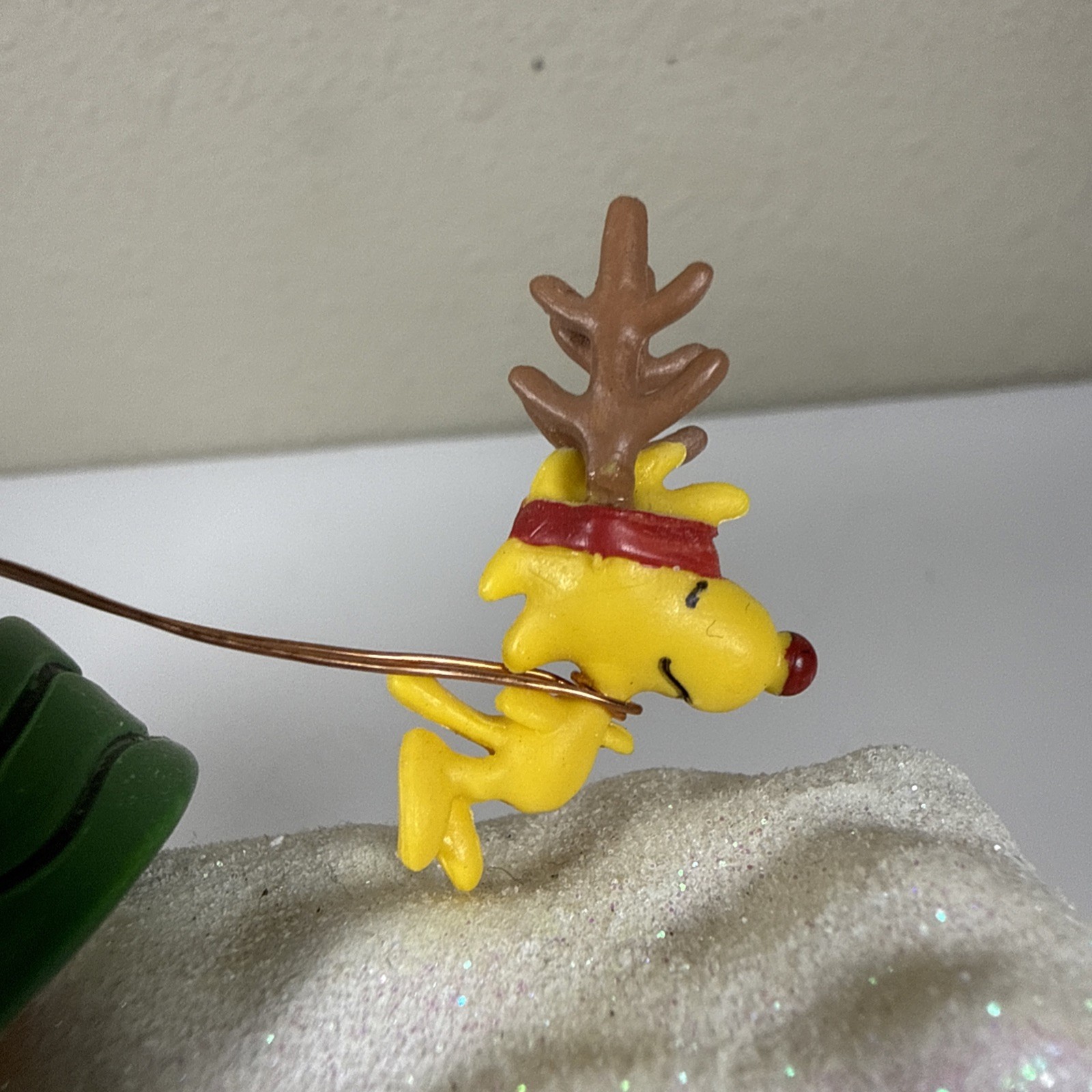 Peanuts Snoopy December Perpetual Calendar Bradford Exchange Woodstock Reindeer