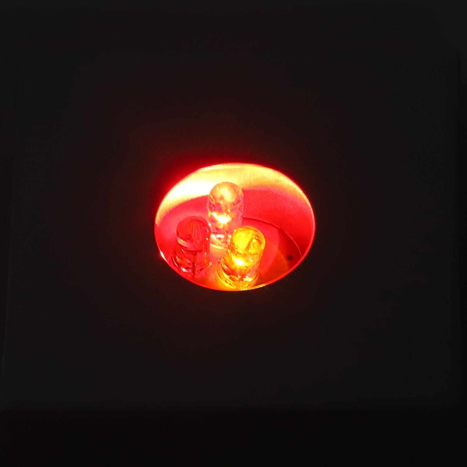 1 Small Trapezoidal LED Light Base Colorful Display Stand For Crystals