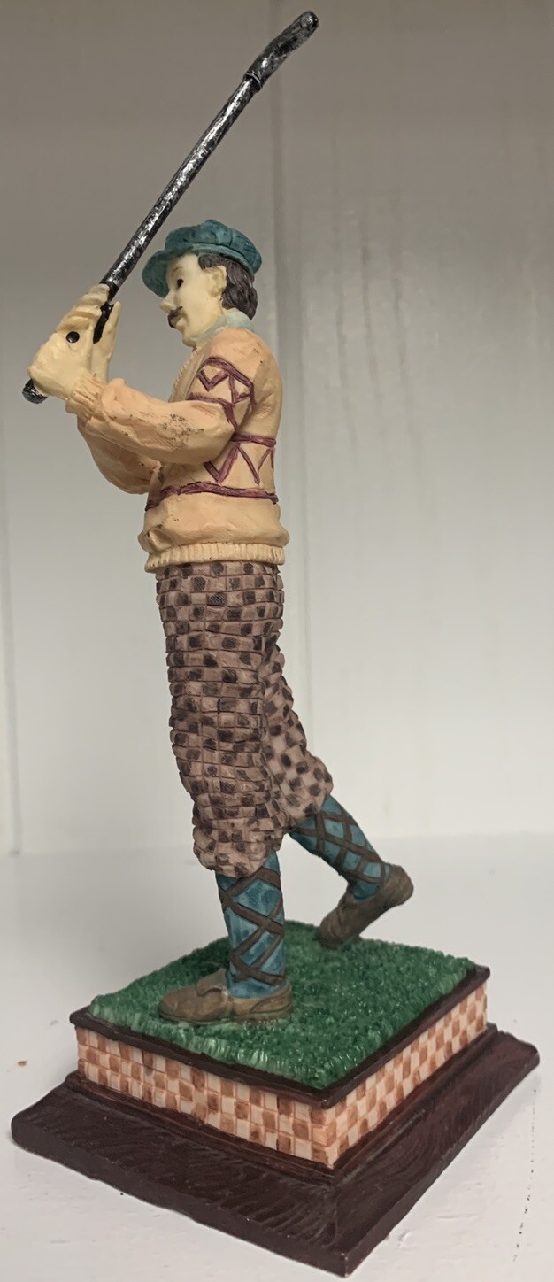 Golfer Figurine “Teeing Off” Approximately 7.75’ Tall 3.75’ Wide