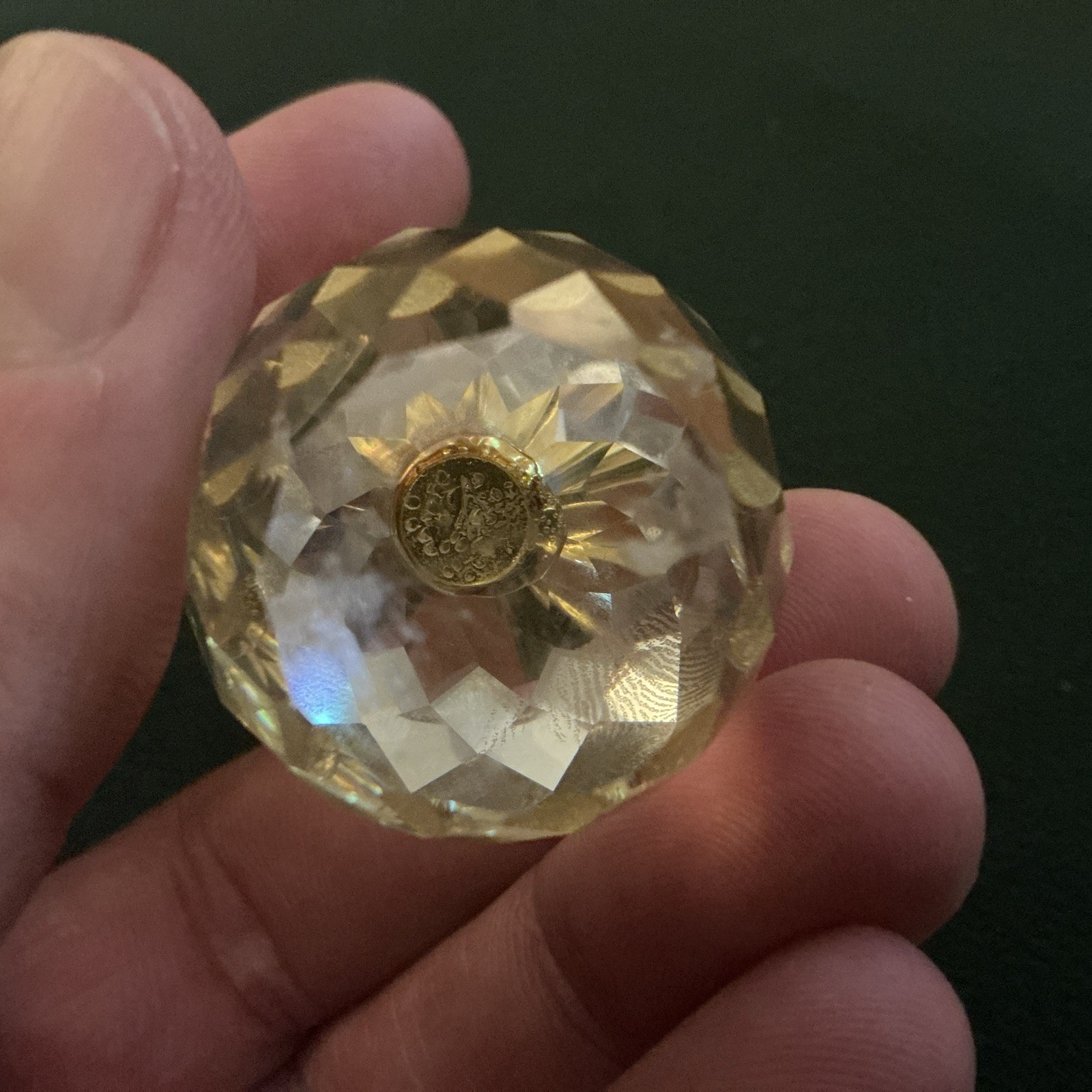 Pineapple Swarovski Crystal Small Sparkling Fruit Collection 2 1/4″