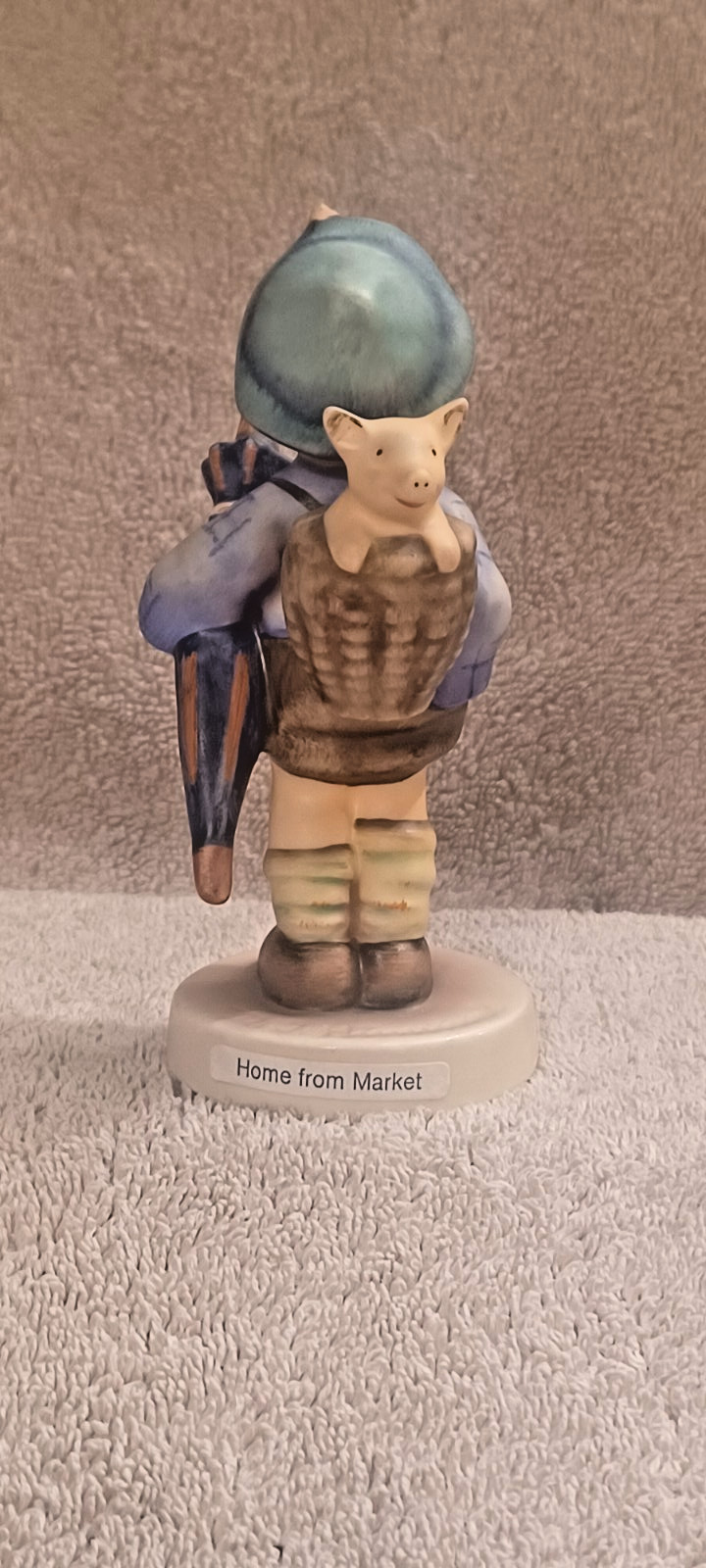 Vintage Hummel Figurine Small Boy Home From Market Made in West Germany 198 2/0