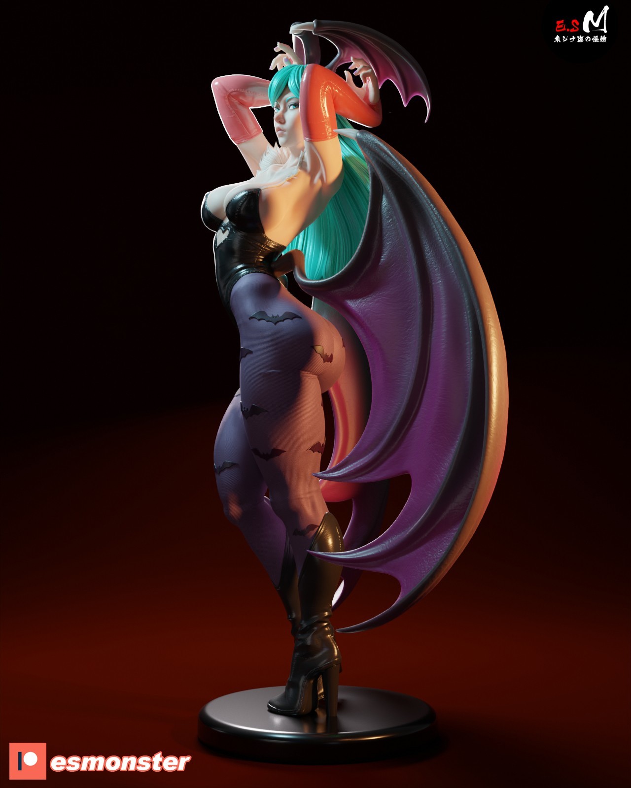 ES Monster – Morrigan Aensland Darkstalkers Unassembled Unpainted Resin Kit