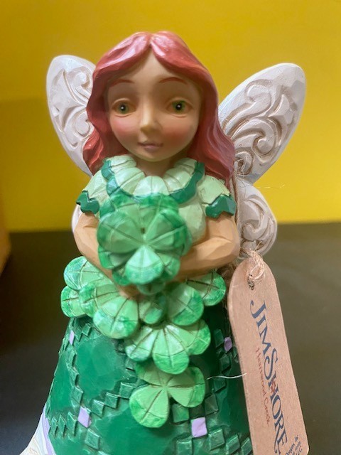 Jim Shore Heartwood Creek – Bonny Beauty St Patrick’s Day Irish Fairy – 6012261