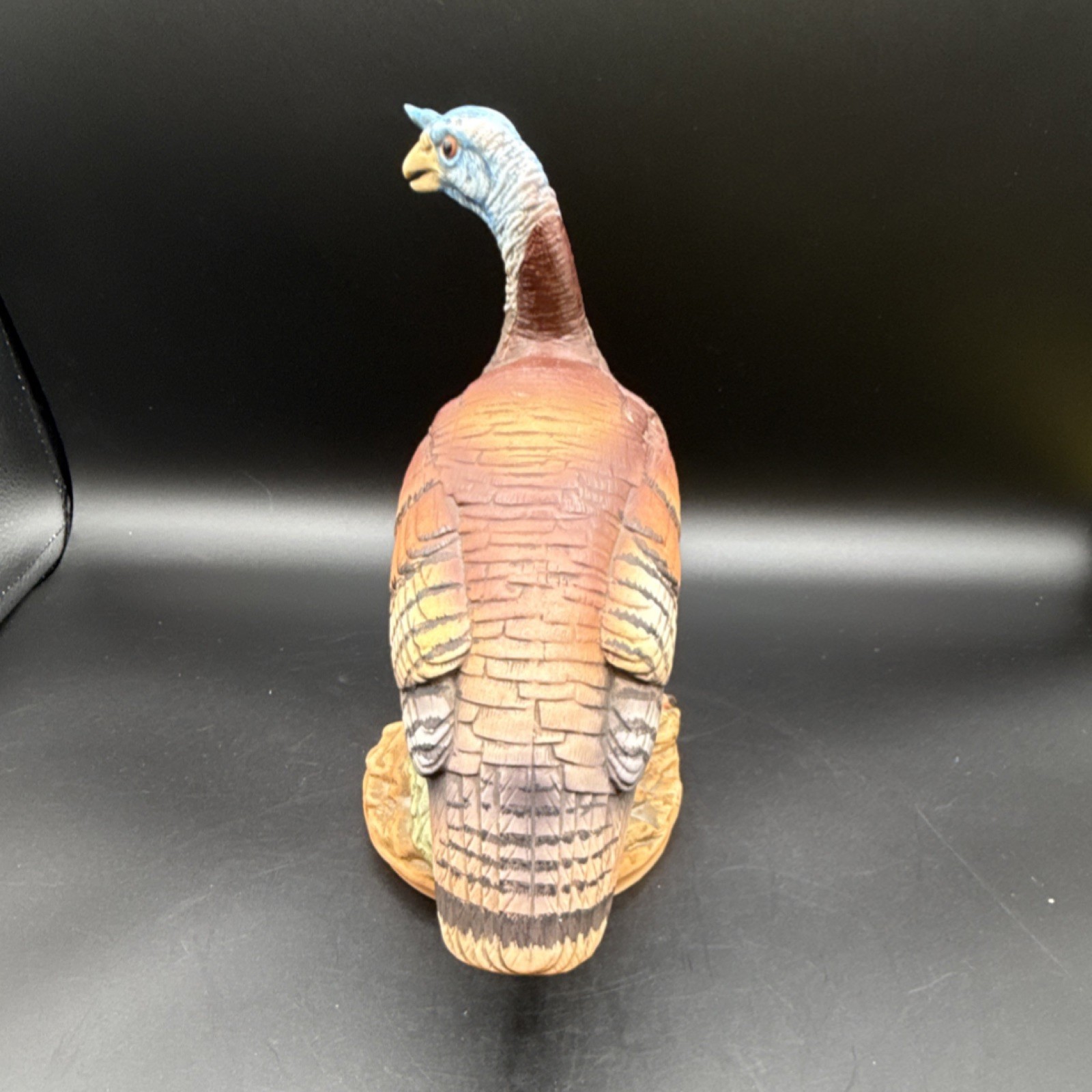 Hand-painted porcelain figurine ‘Wild Female Turkey Hen’ by Andrea for Sadek
