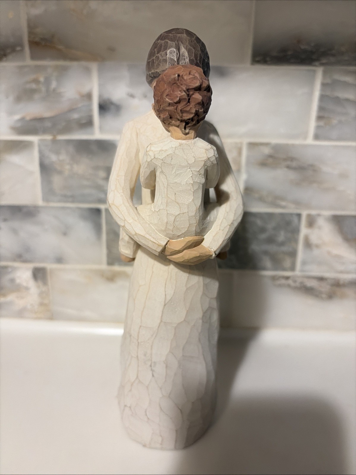 Willow Tree Demdaco Tenderness Figurine 8.5″ Susan Lordi 2001 Mother Child