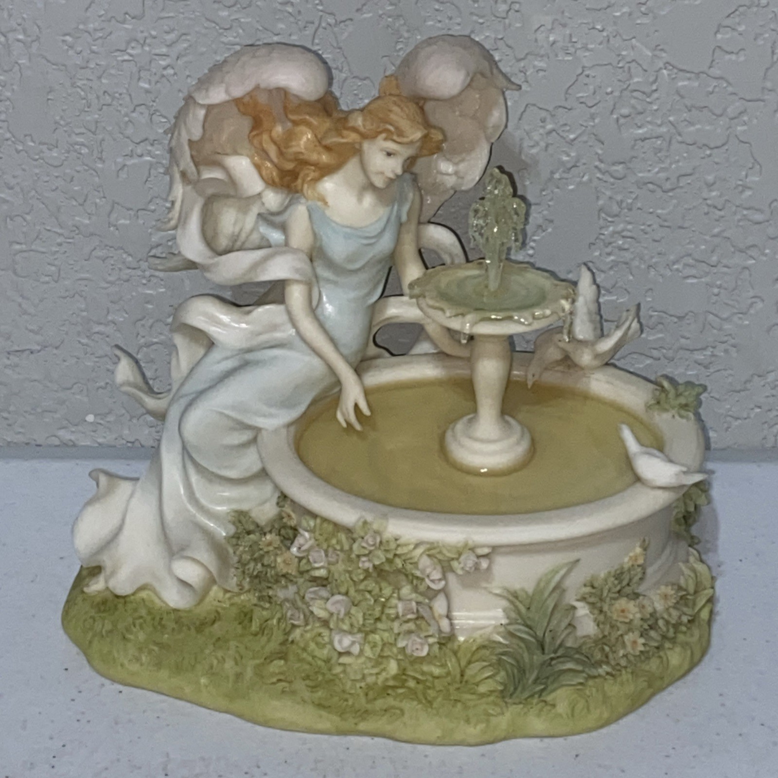 RARE 2005 Seraphim Classics Angel Carley Make A Wish Fountain Limited 1629/5000