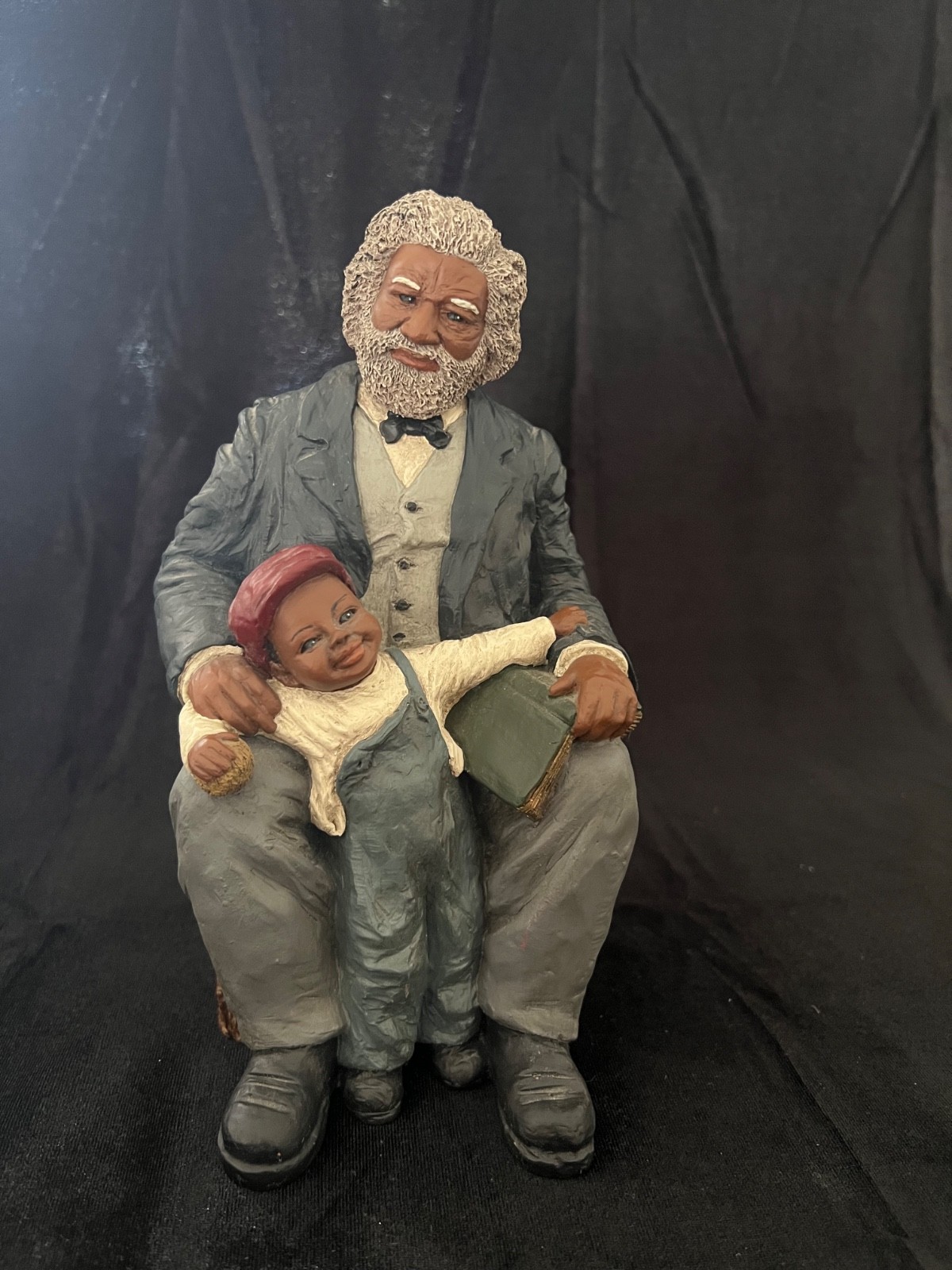 All God’s Children Frederick Douglas Figurine #60 Statue Martha Holcombe 1991