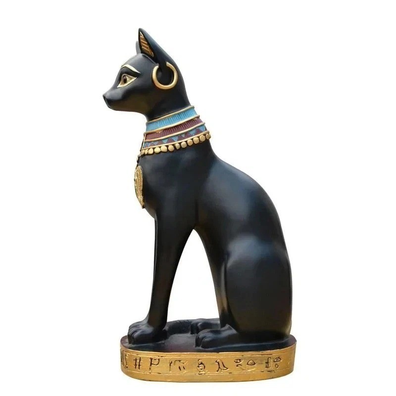 Rare Ancient Egyptian Antique Egyptian Goddess Bastet Cat Egyptian Cat Figure BC