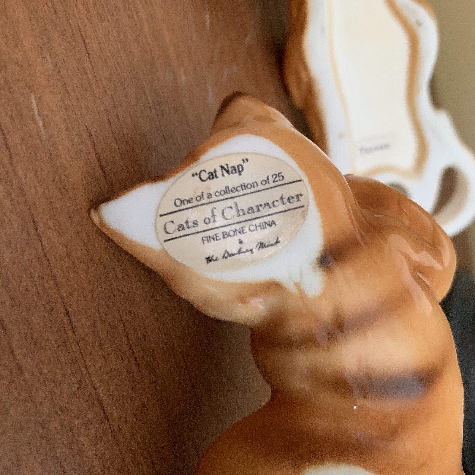 Danbury Mint Cats Of character 3 Figurines